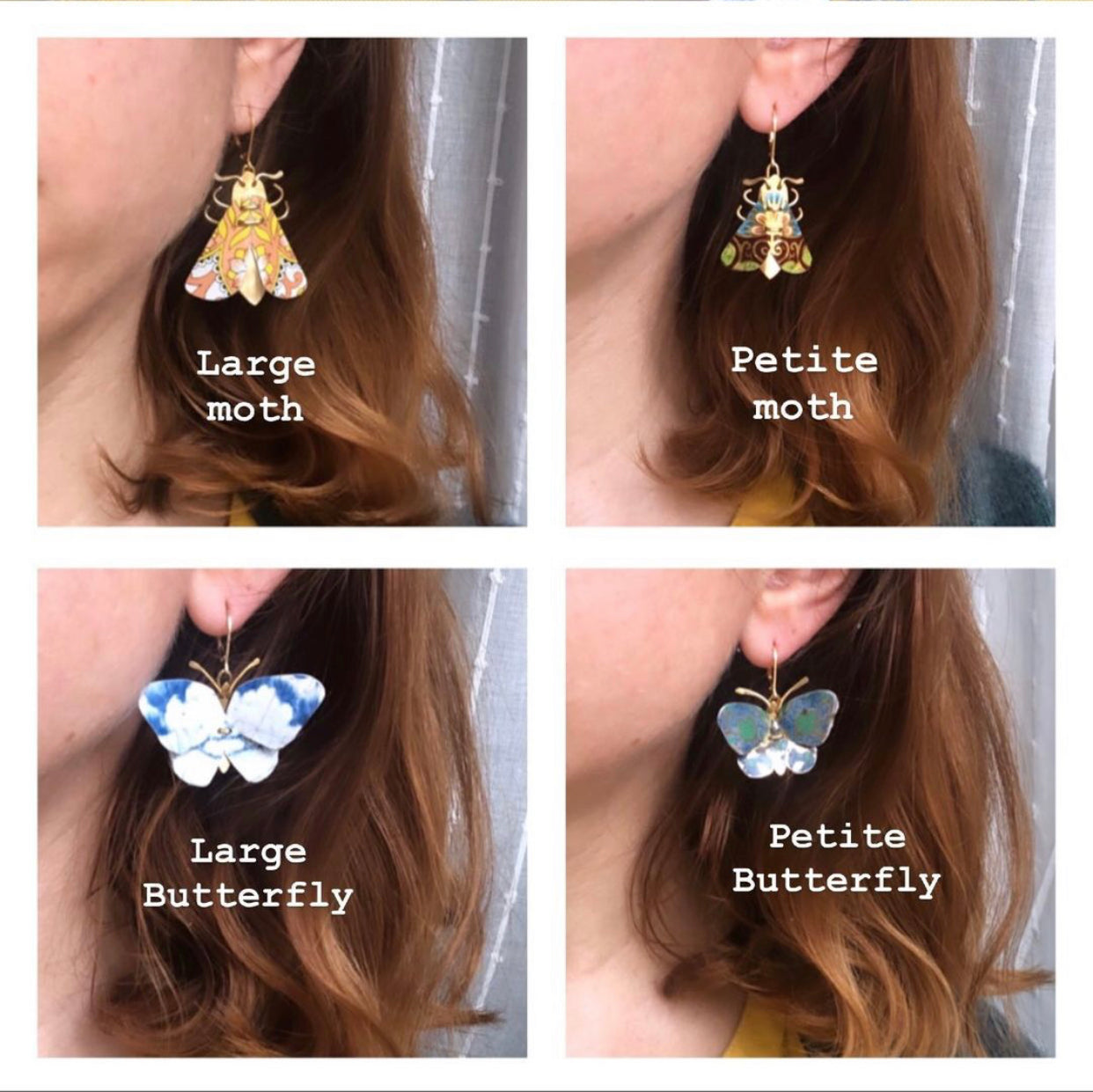 Large Butterfly Earrings 2