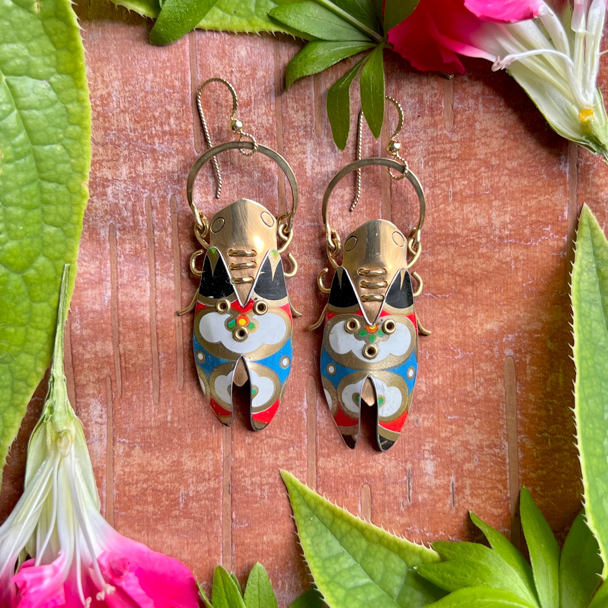 Cicada Earrings 1
