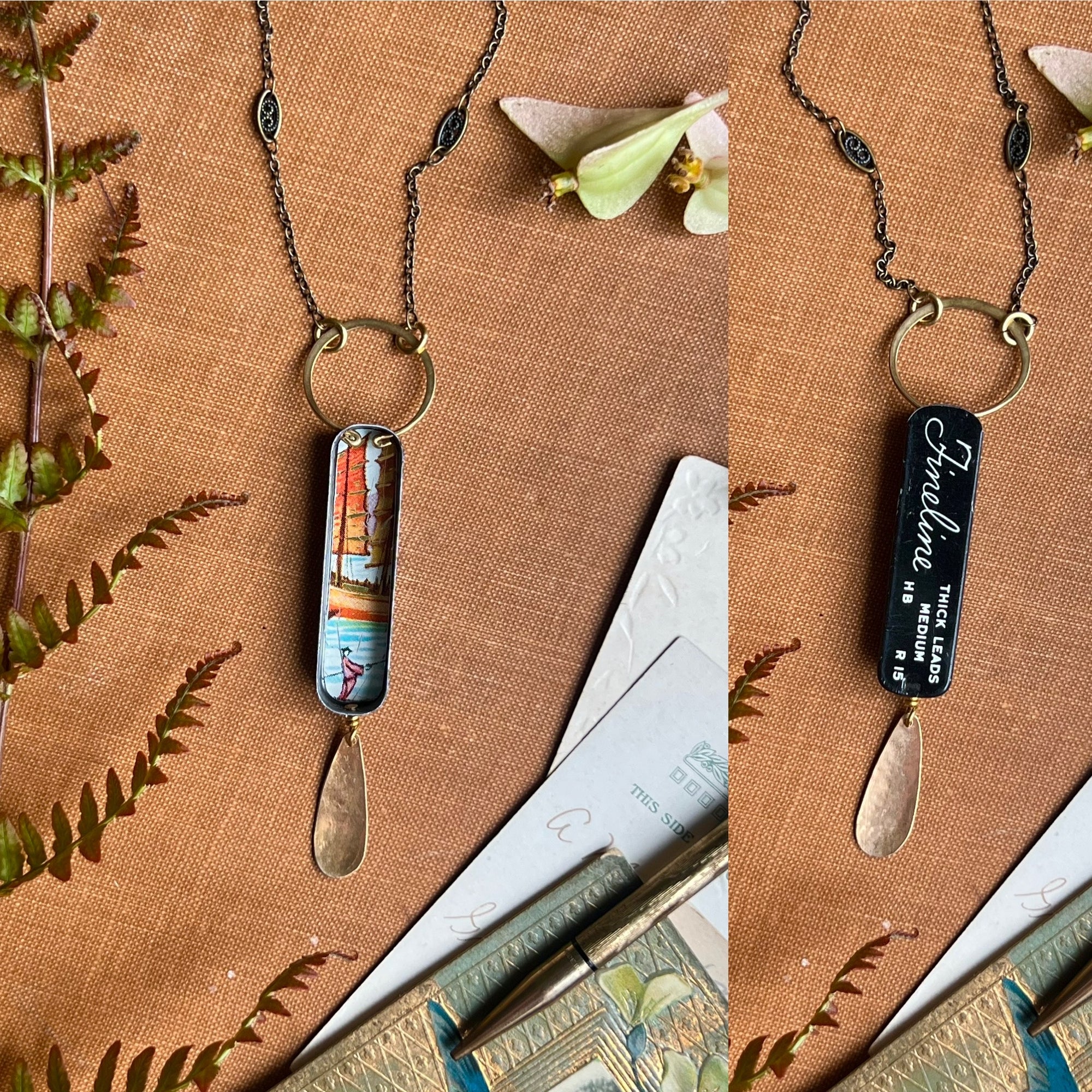Shadowbox Necklace, Portal Style 4