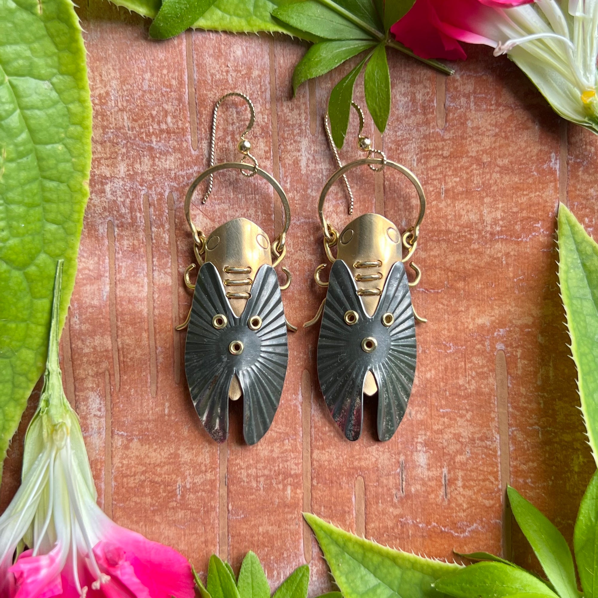 Cicada Earrings 2