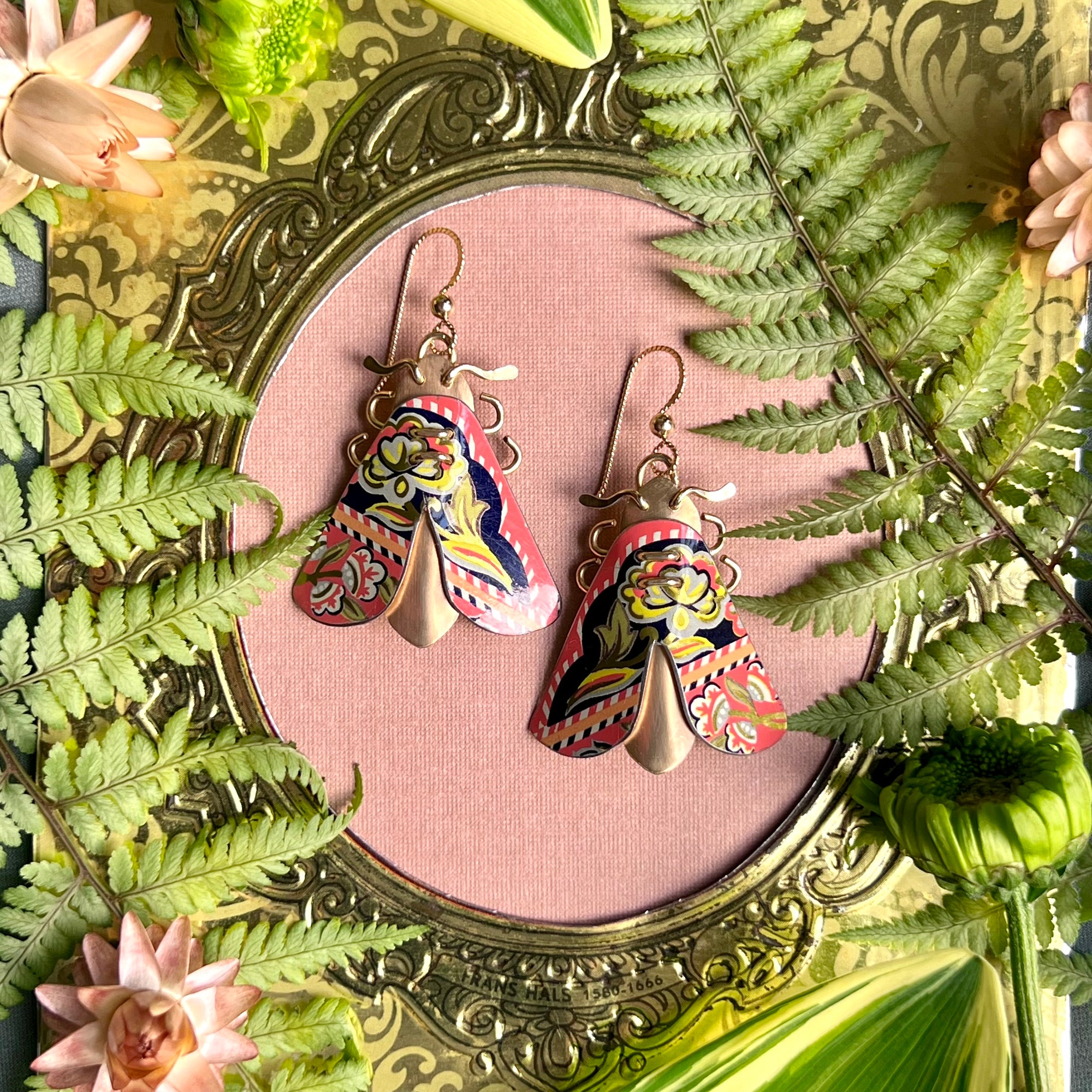 Moth Earrings, Large 6
