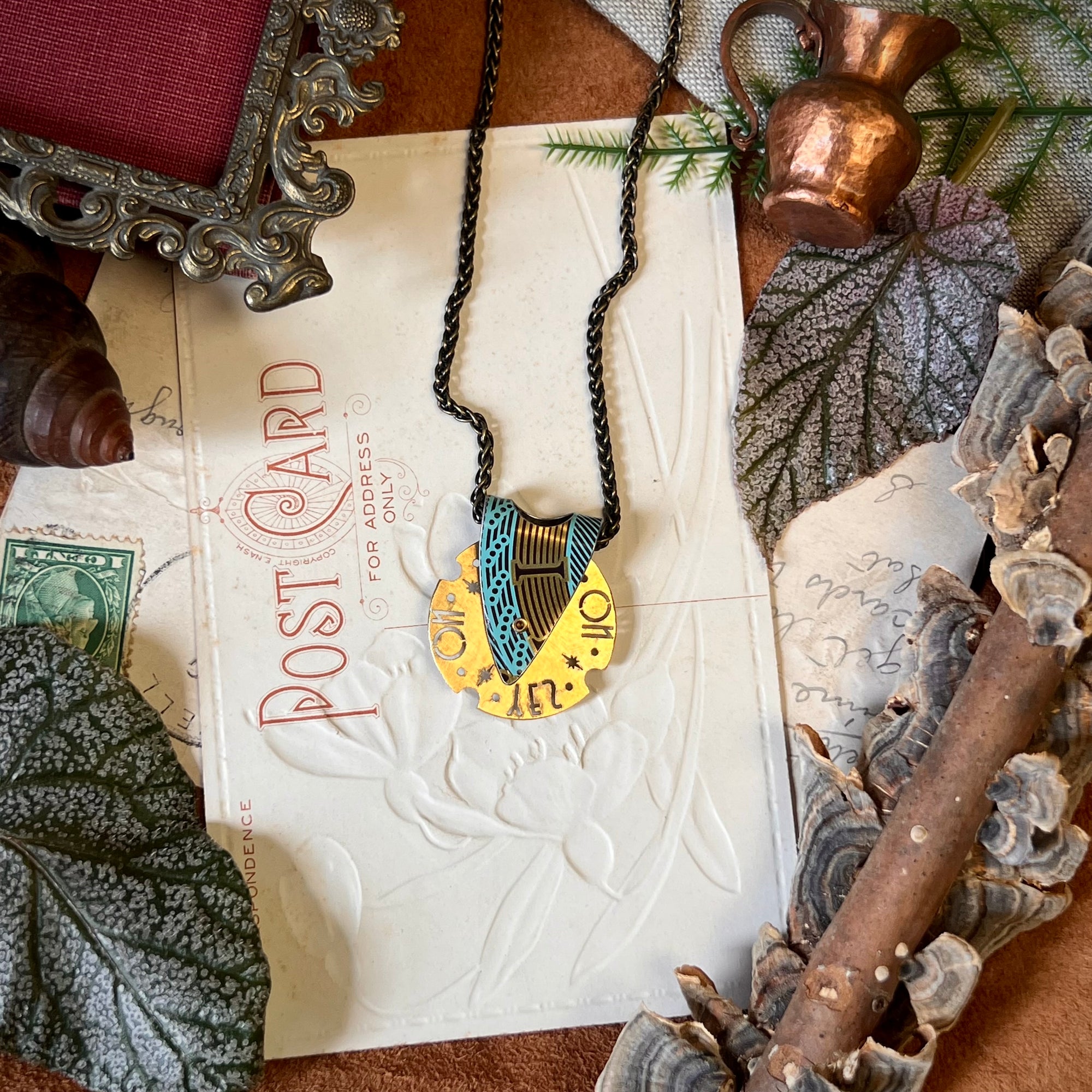 Fortune Teller Necklace, Tiffany Cocoa 6