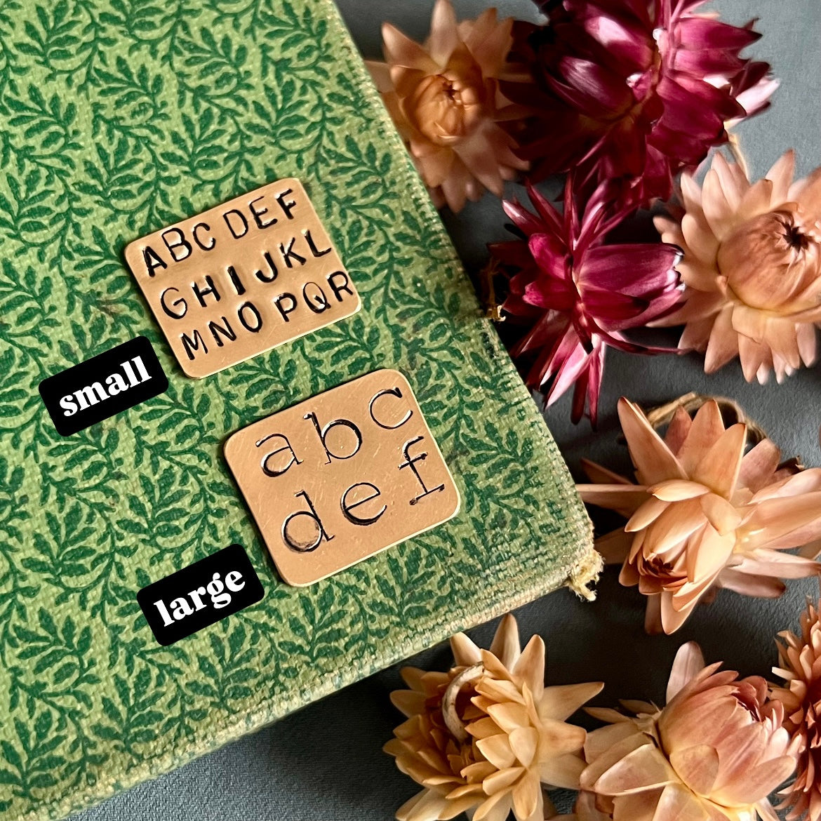 Custom Stamped Brass 'Letter' for Love Letter Necklace