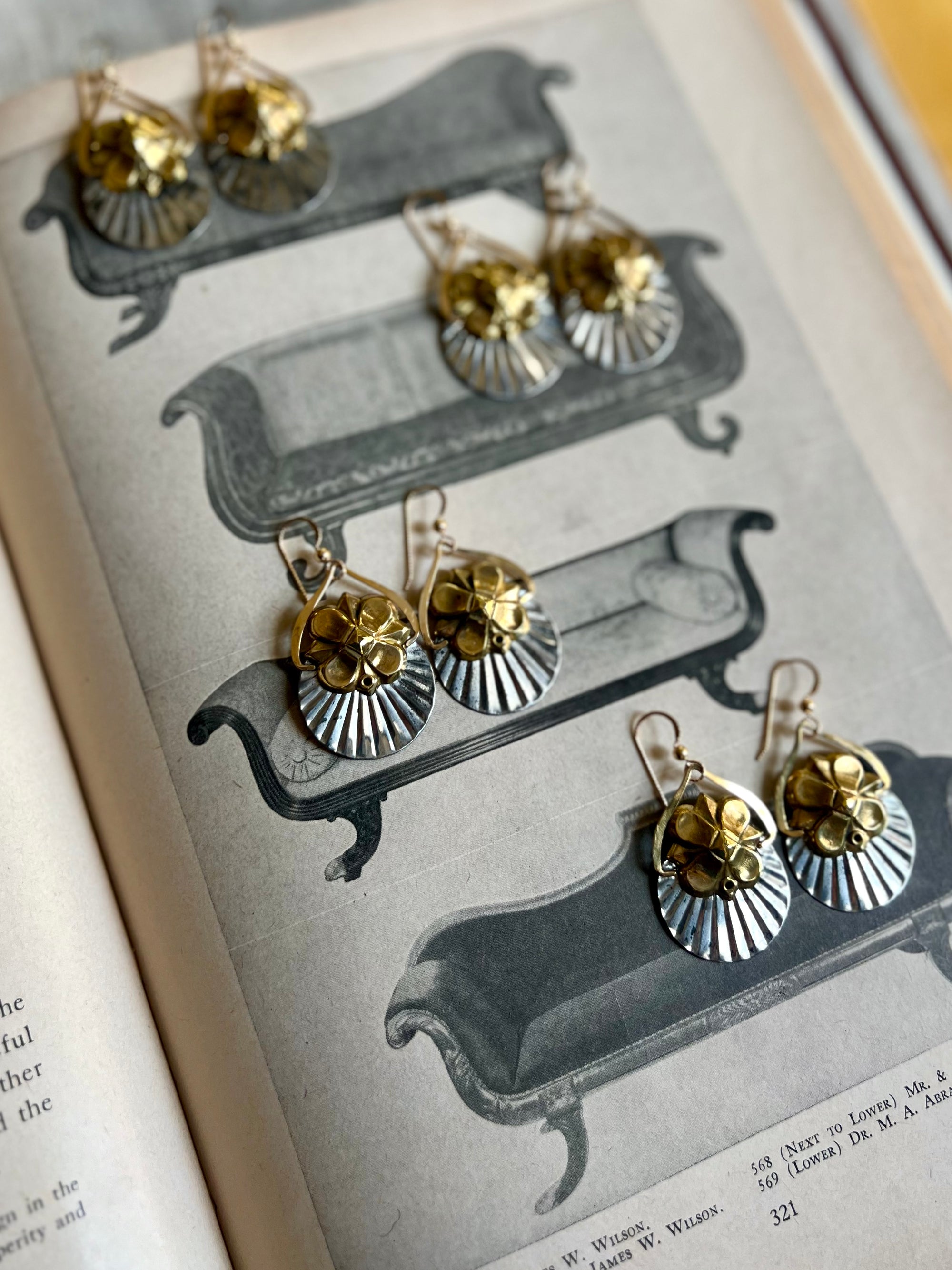 Meridienne Earrings ---
