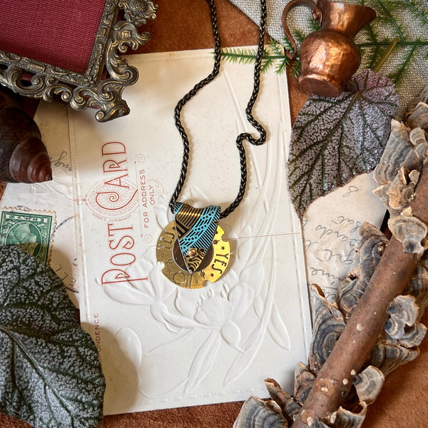 Fortune Teller Necklace, Tiffany Cocoa 6