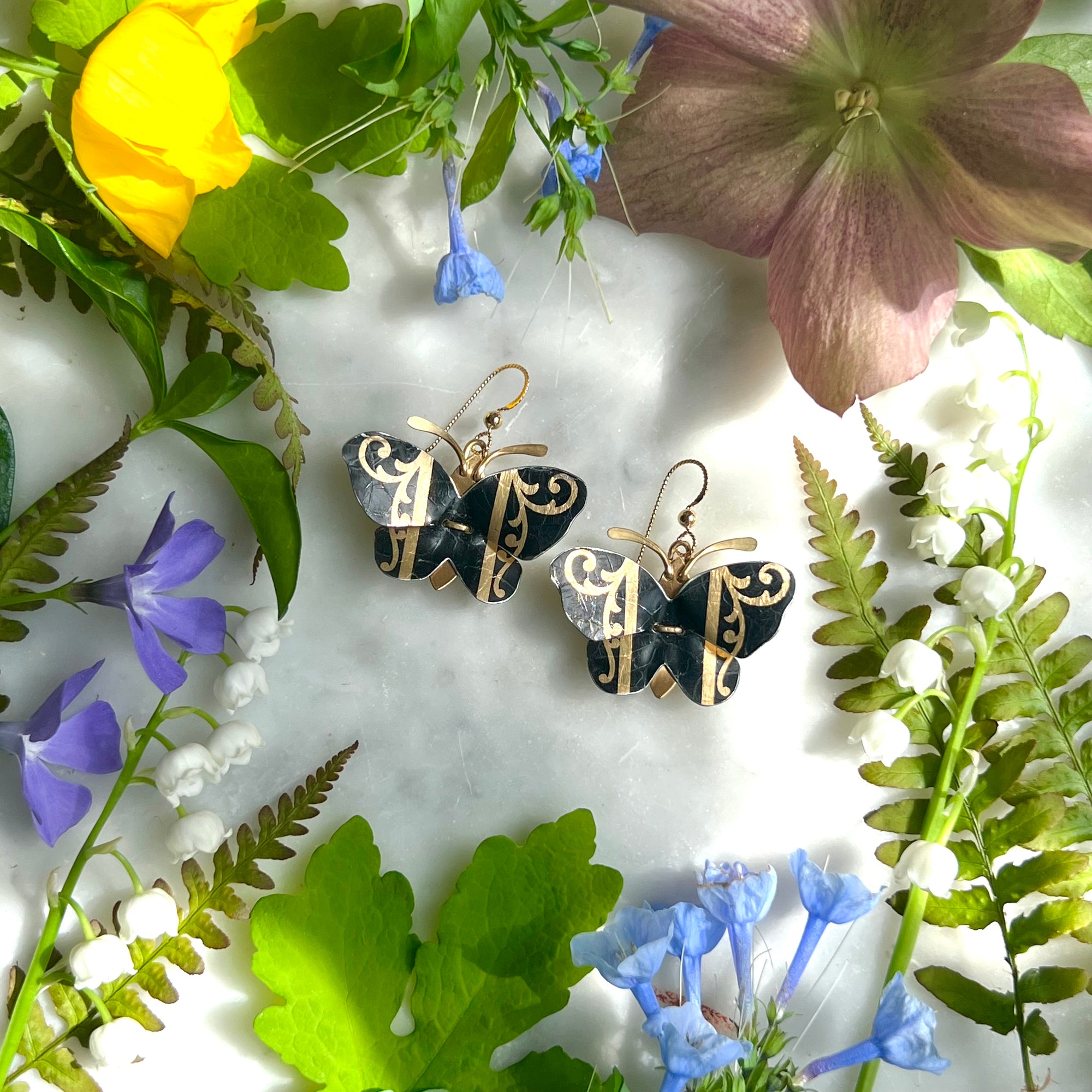 Butterfly Earrings, Petite 3