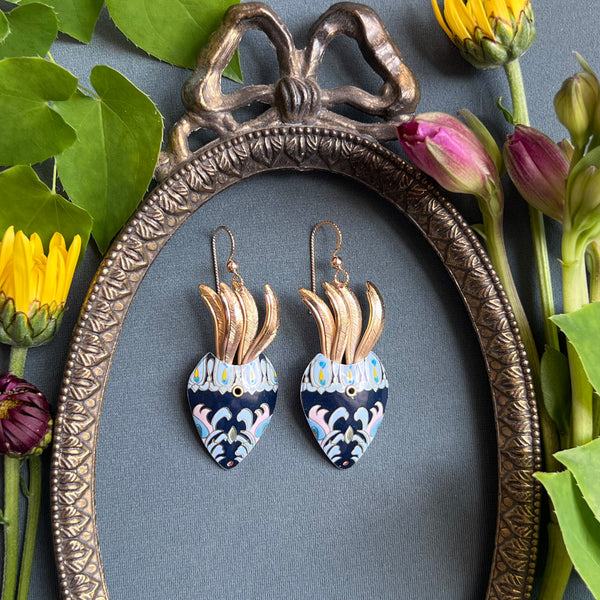 Flower Vase Earrings 3