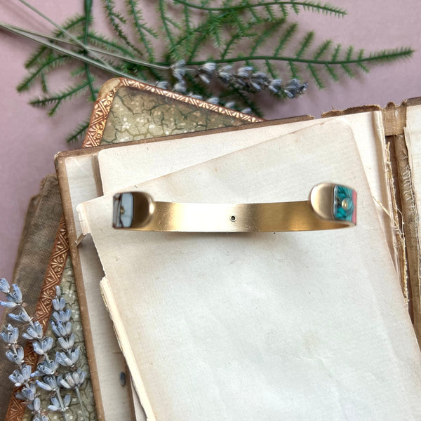 Cuff Bracelet Skinny, Robin's Egg