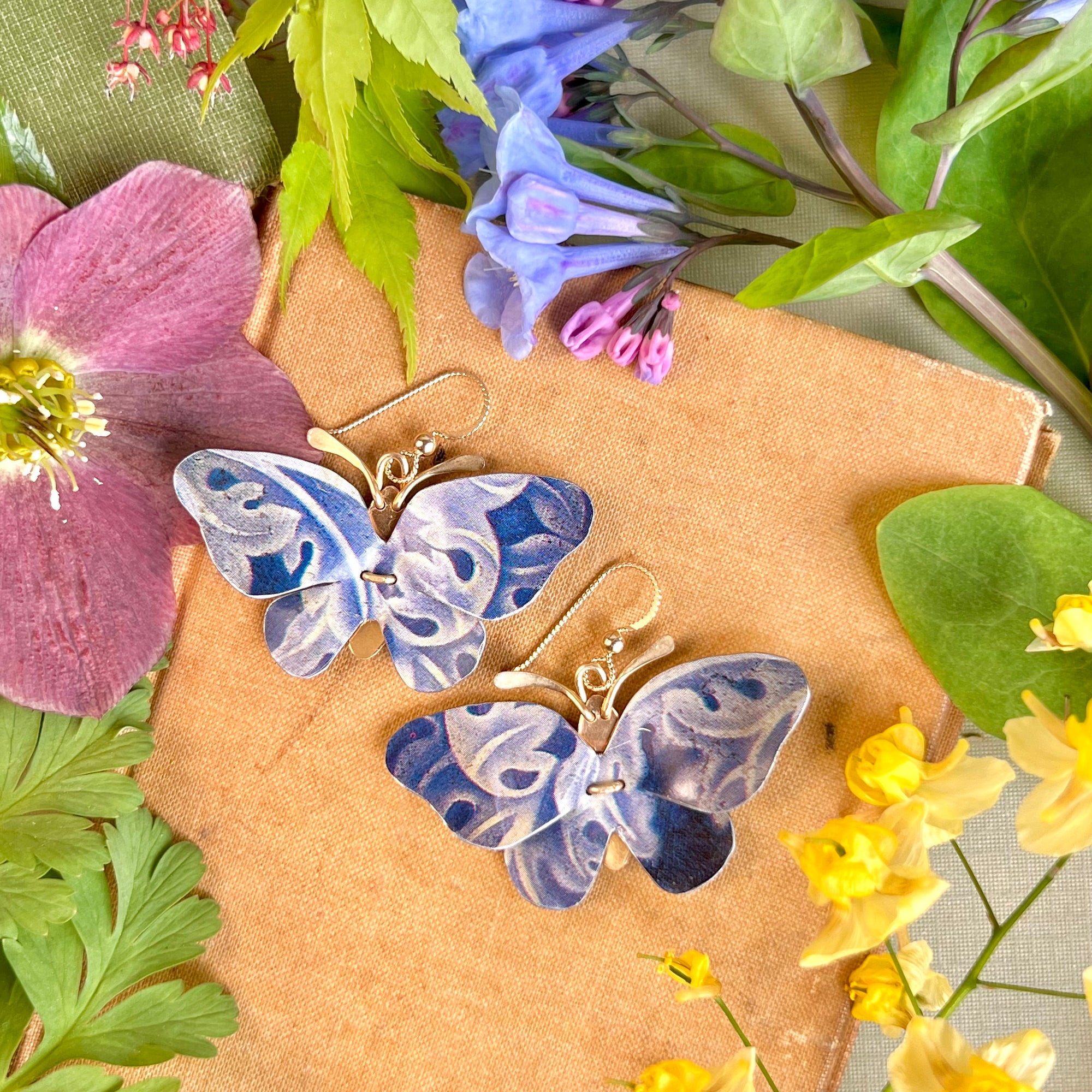 Large Butterfly Earrings 2