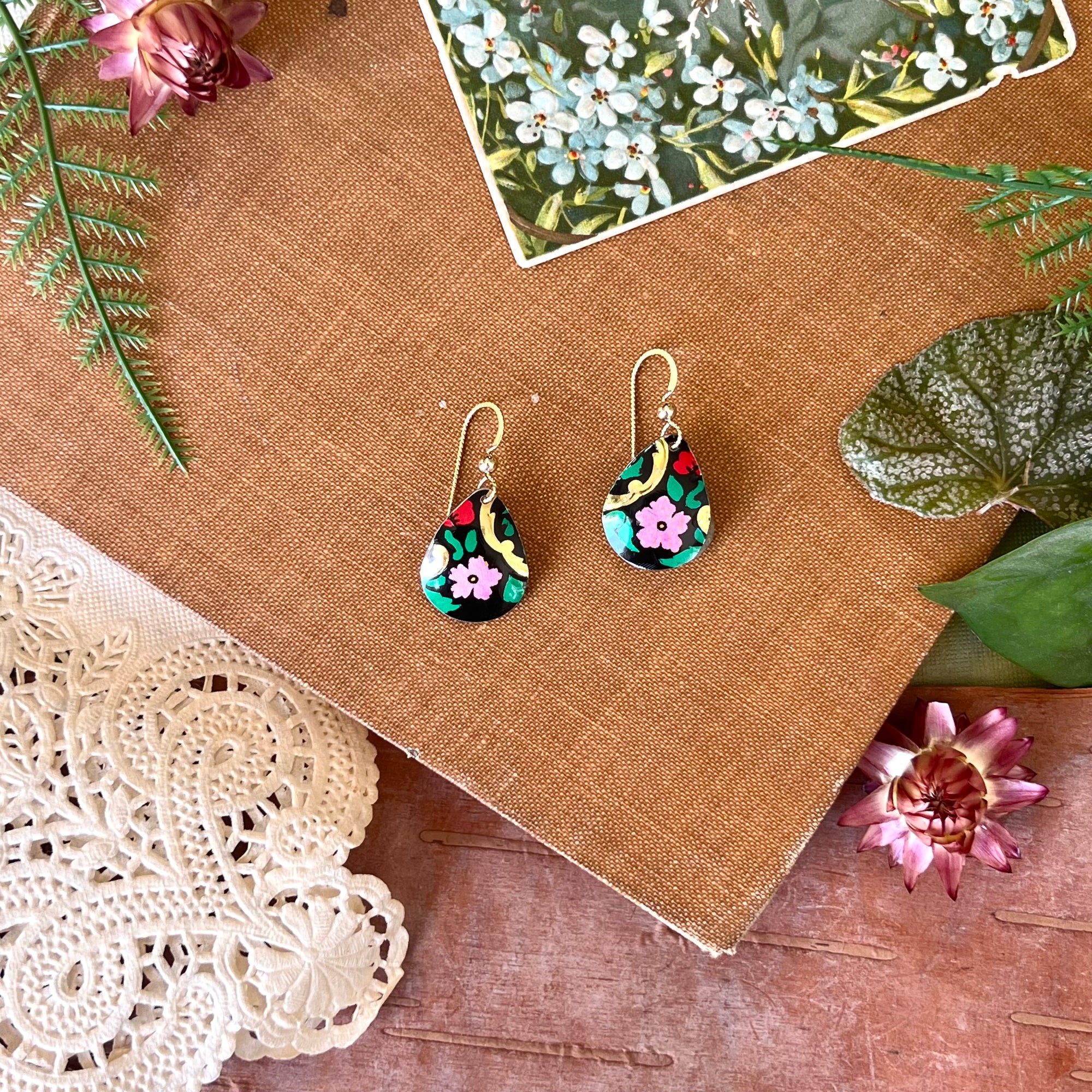 Teardrop Earrings, Small #14