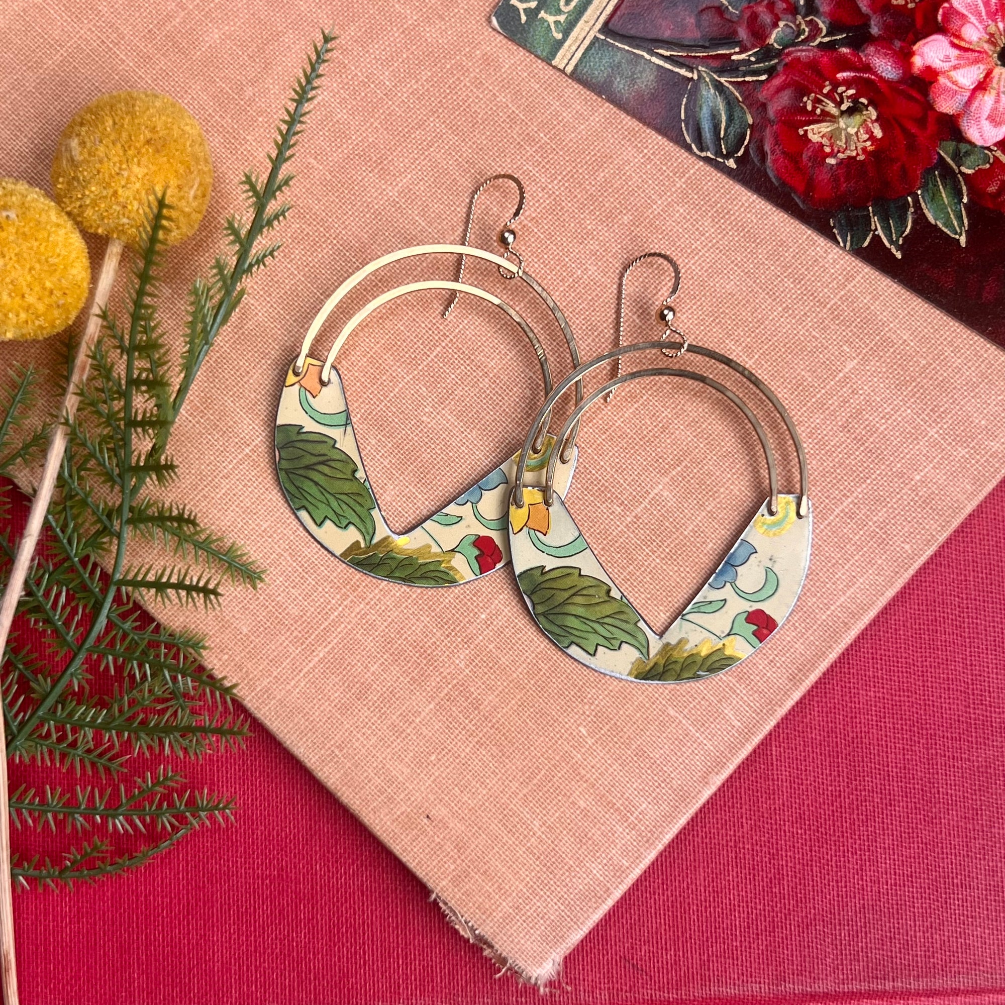 Floro, Double Swing Earrings 1