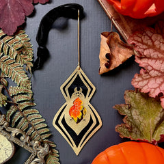 Spider Ornament, Autumn Flame