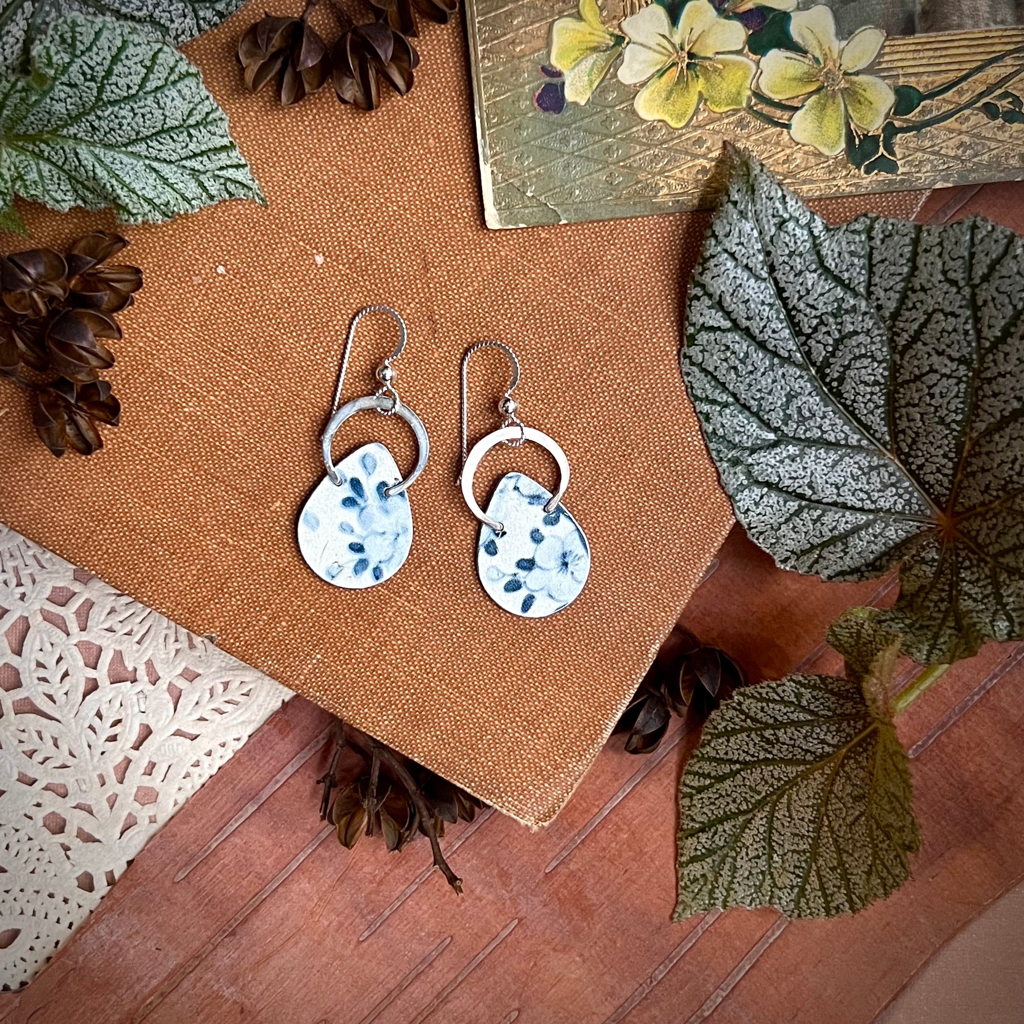 Halo Teardrop Earrings #2