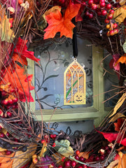 Jack O' Lantern Window Ornament, Harvest