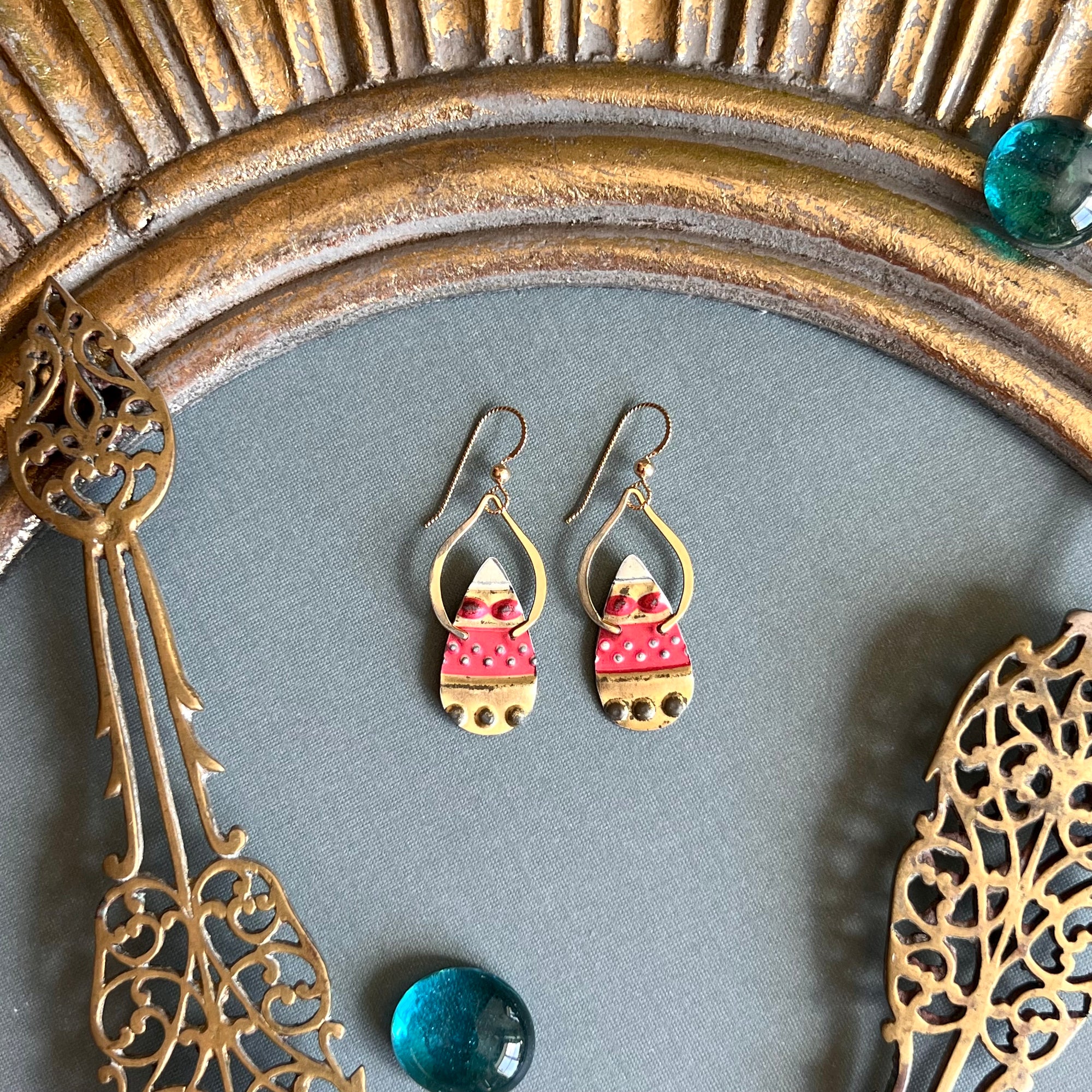 Sundar Dollop Teardrop Earrings