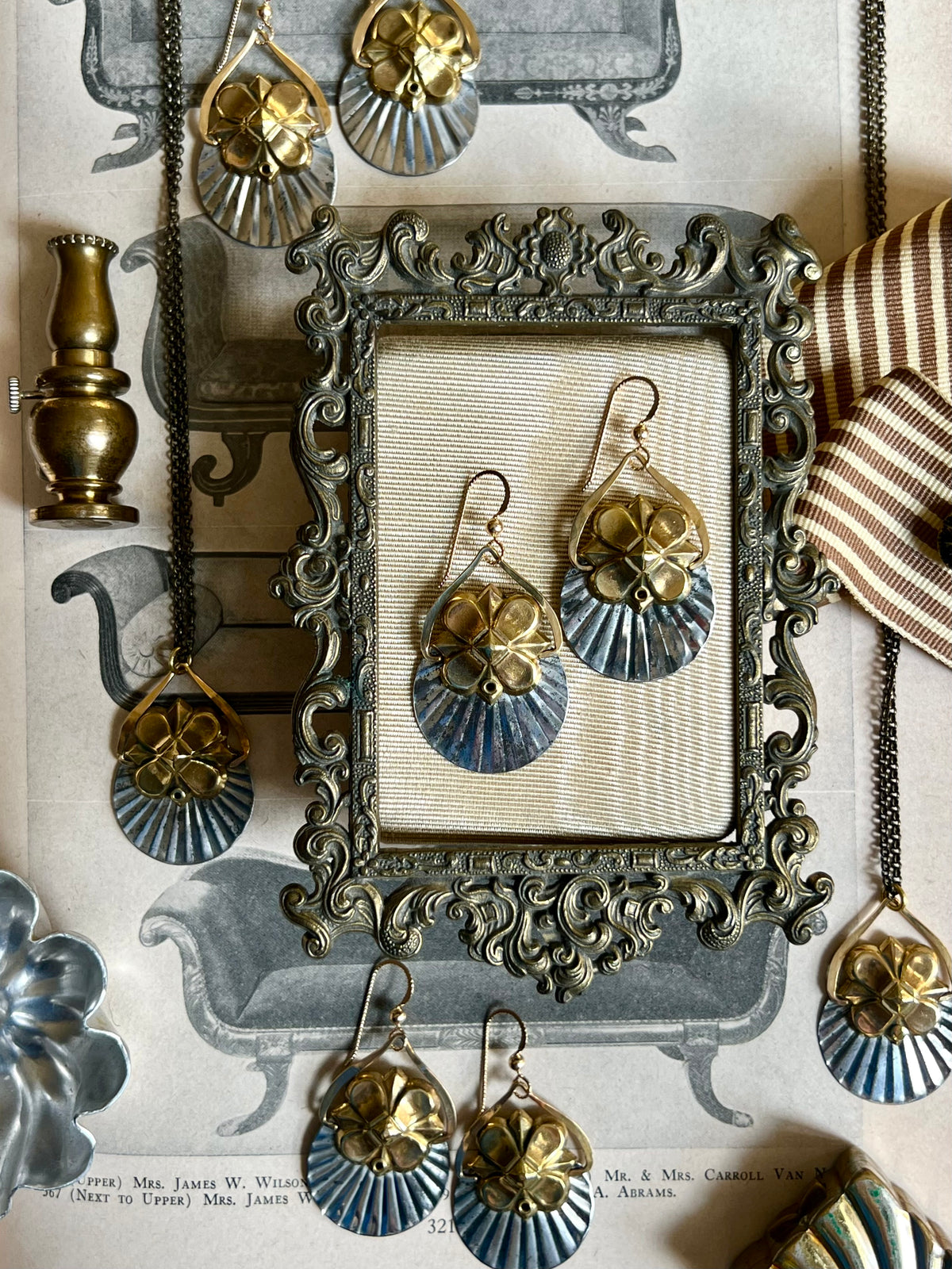 Meridienne Earrings ---