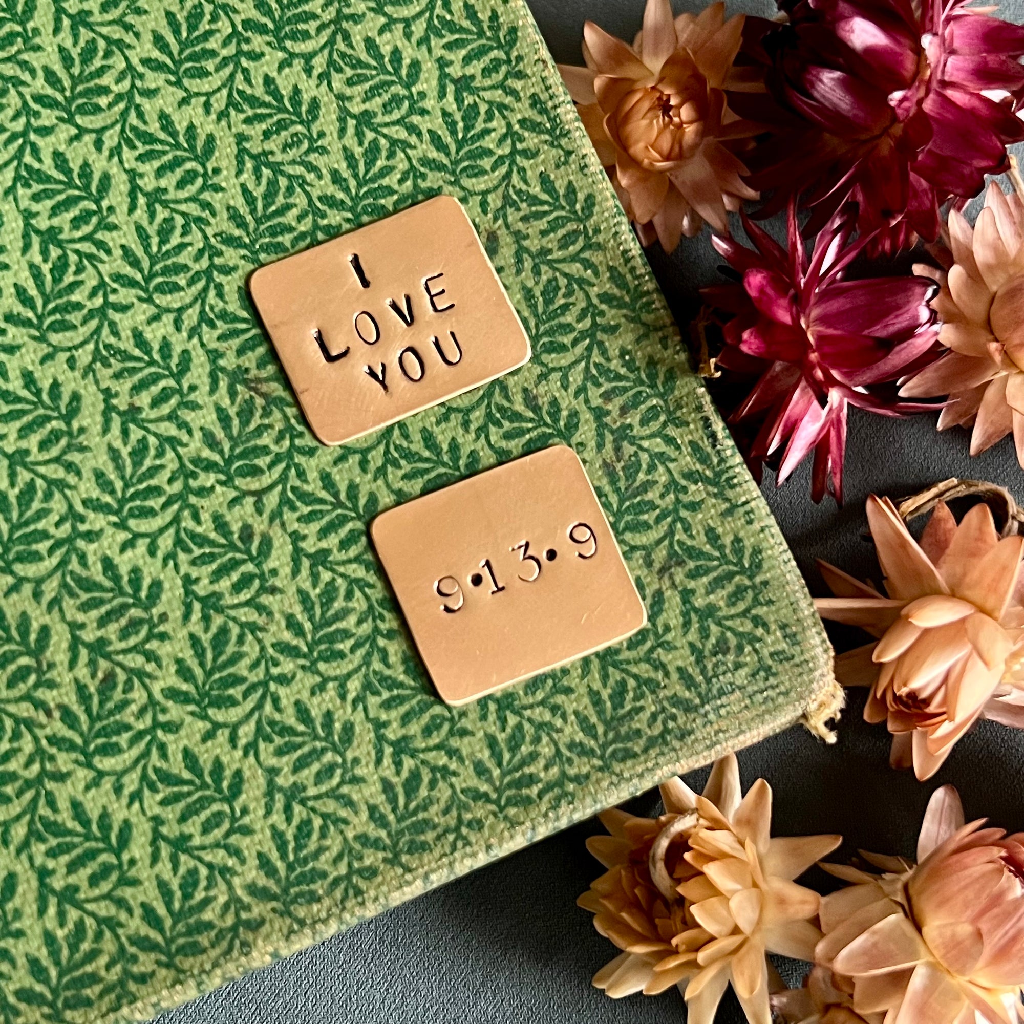 Custom Stamped Brass 'Letter' for Love Letter Necklace