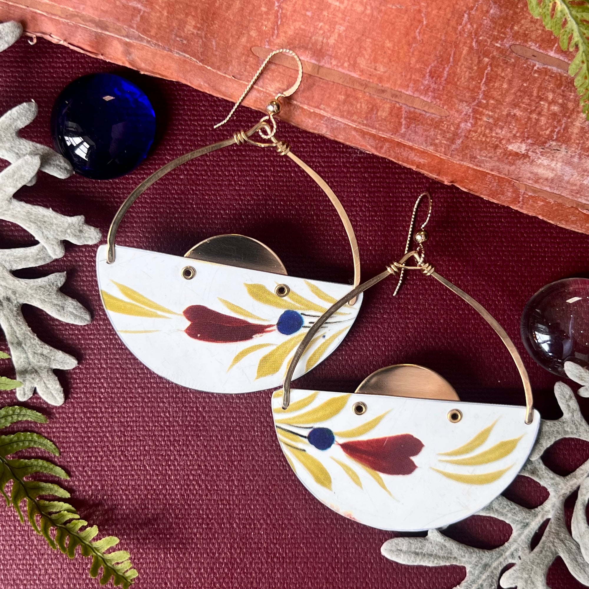 French Sunrise Big Mama Earrings 2