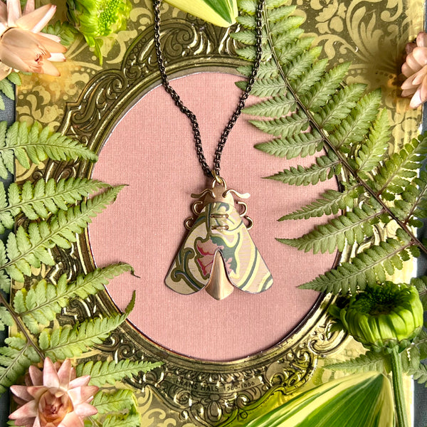 Moth Necklace, Large 3