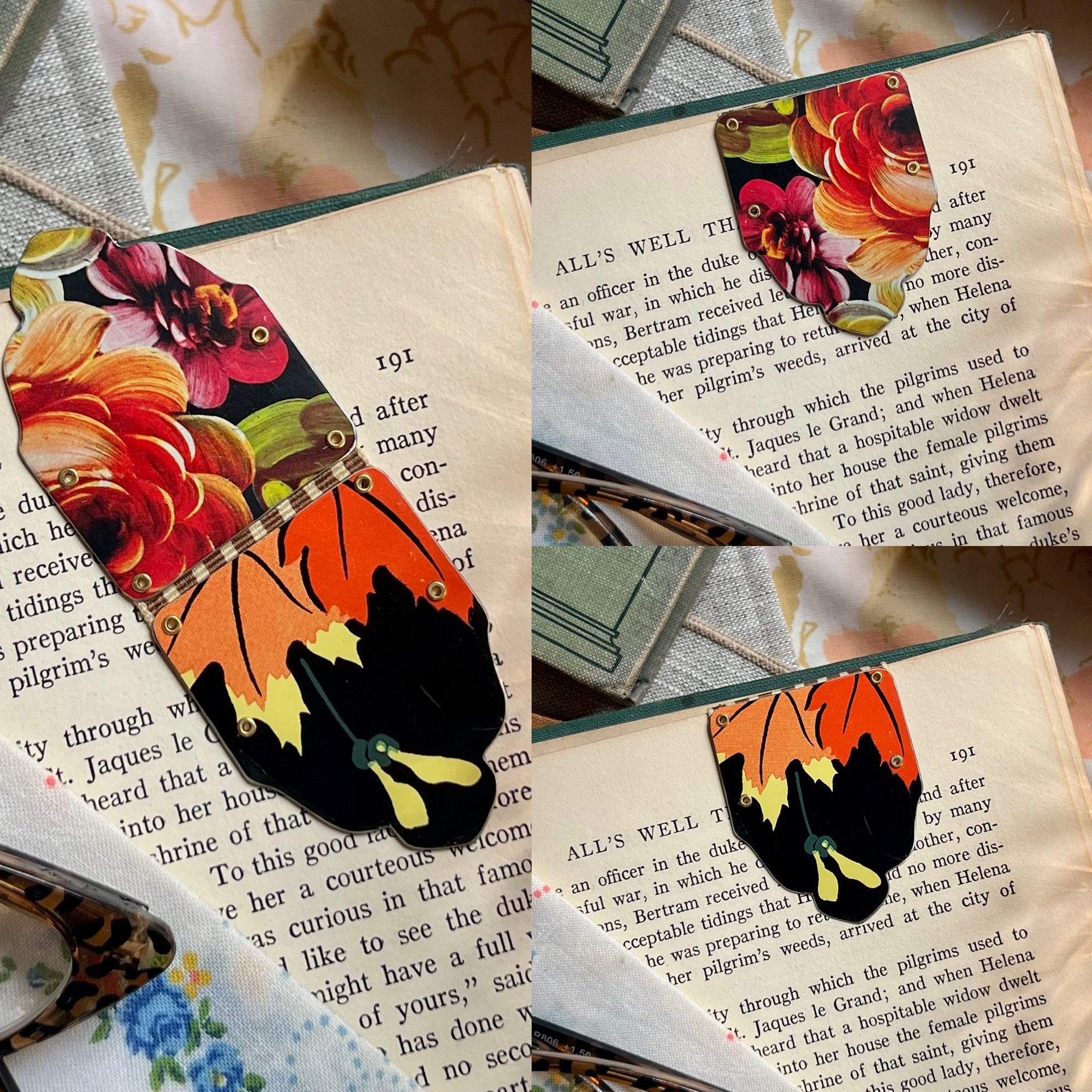 Luxe Magnetic Bookmark #4 ---