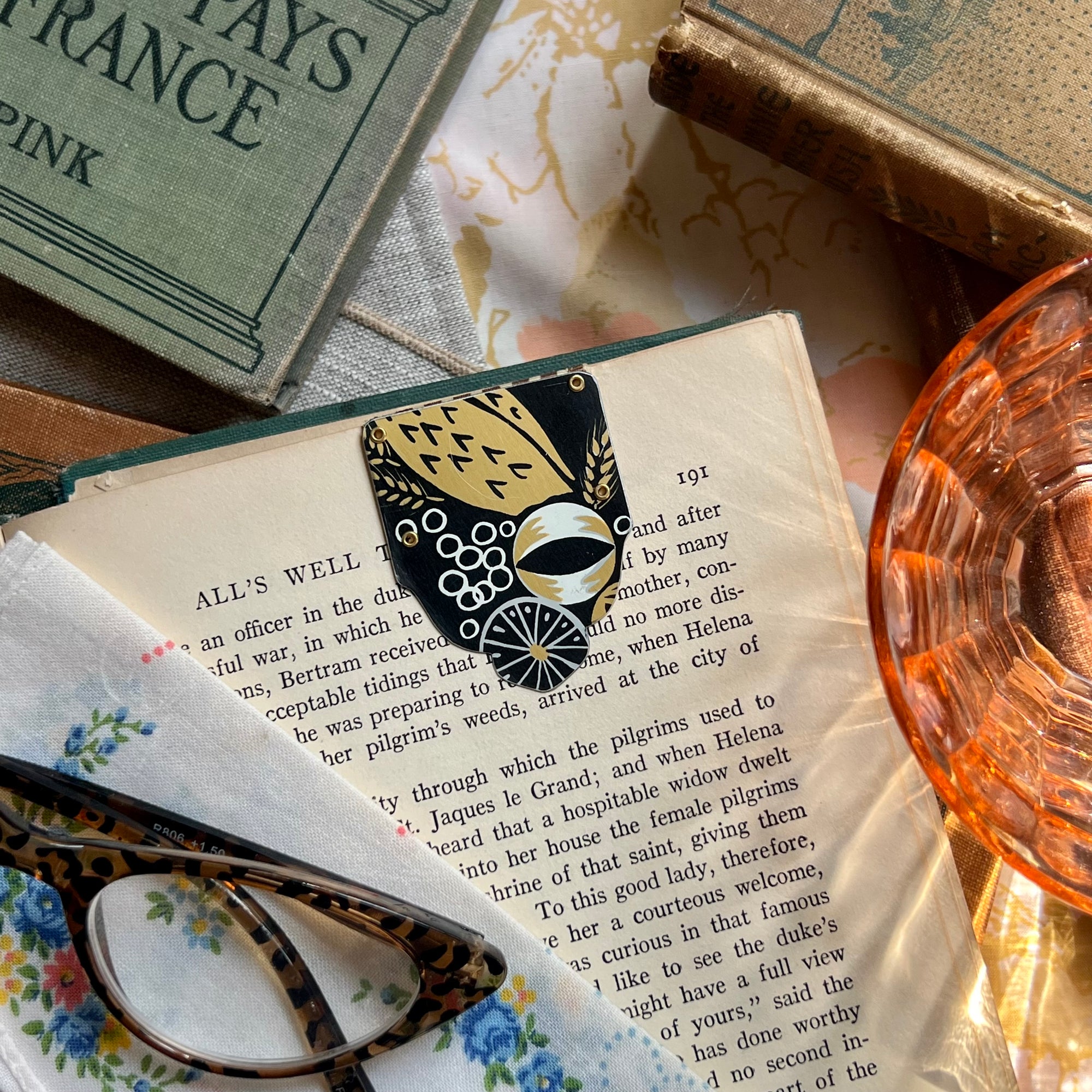 Luxe Magnetic Bookmark #3 ---