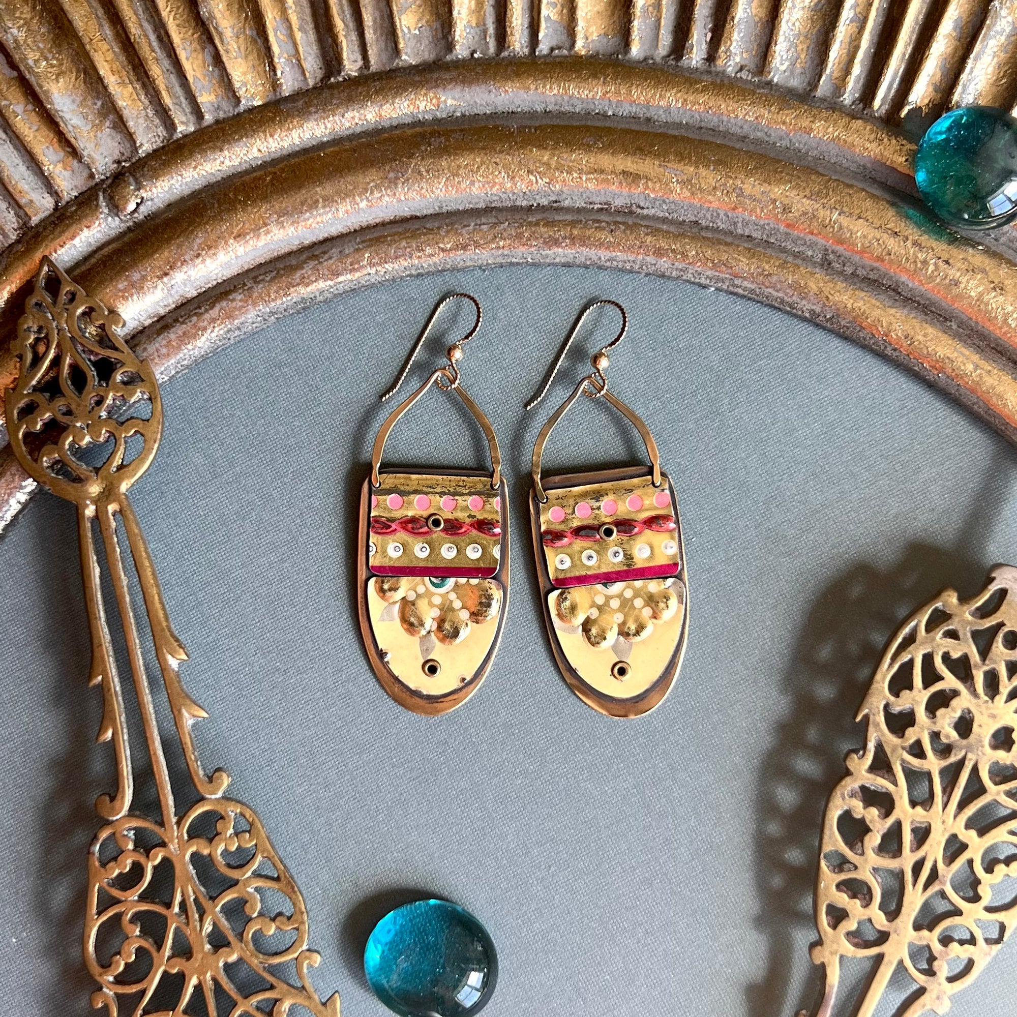 Sundar Patchwork Earrings 1