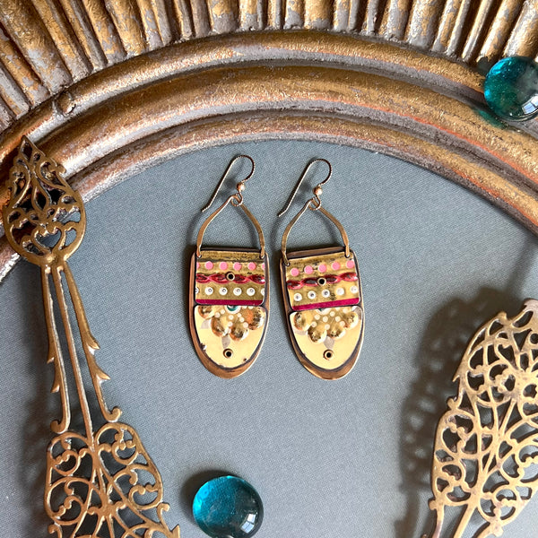 Sundar Patchwork Earrings 1
