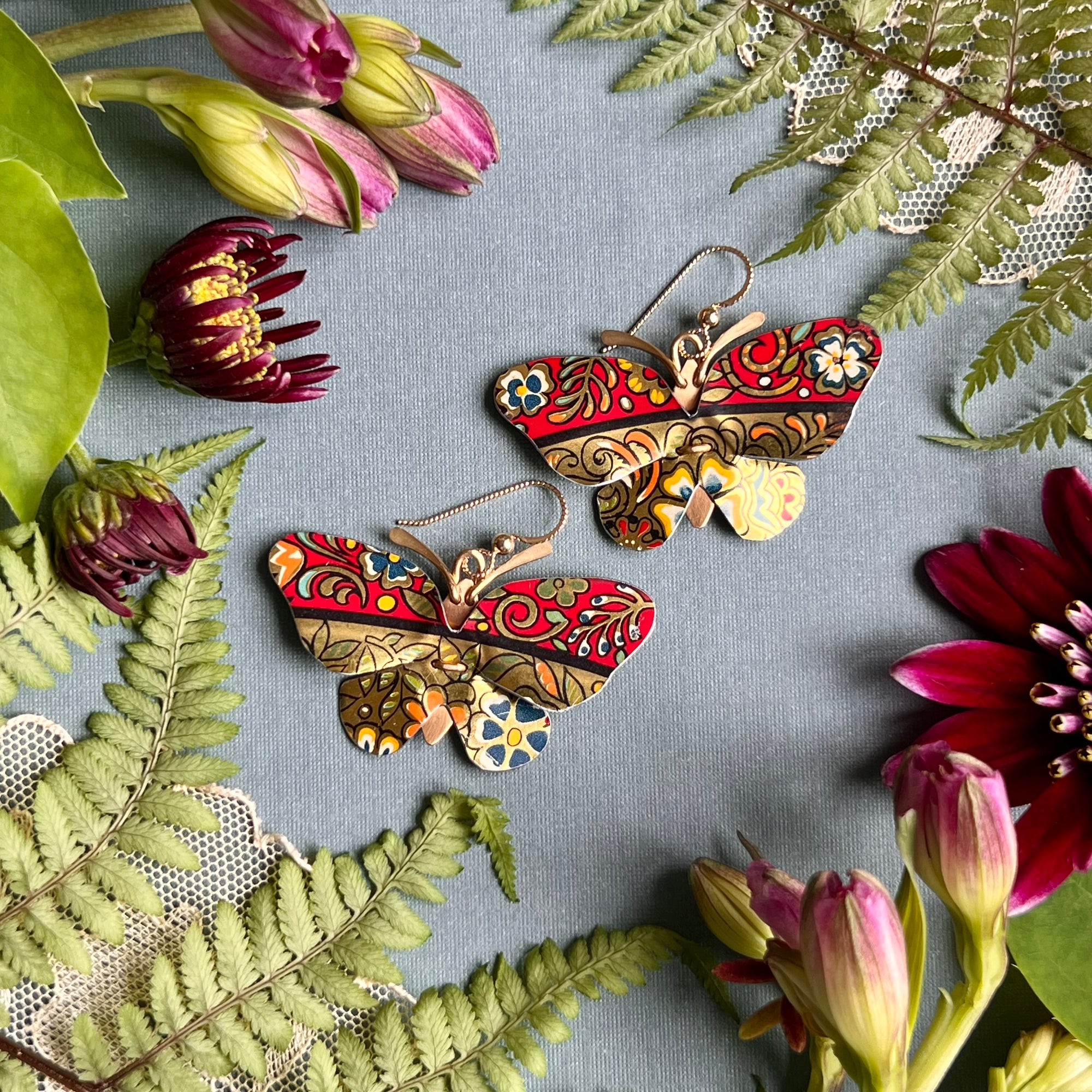 Butterfly Earrings, Large 6
