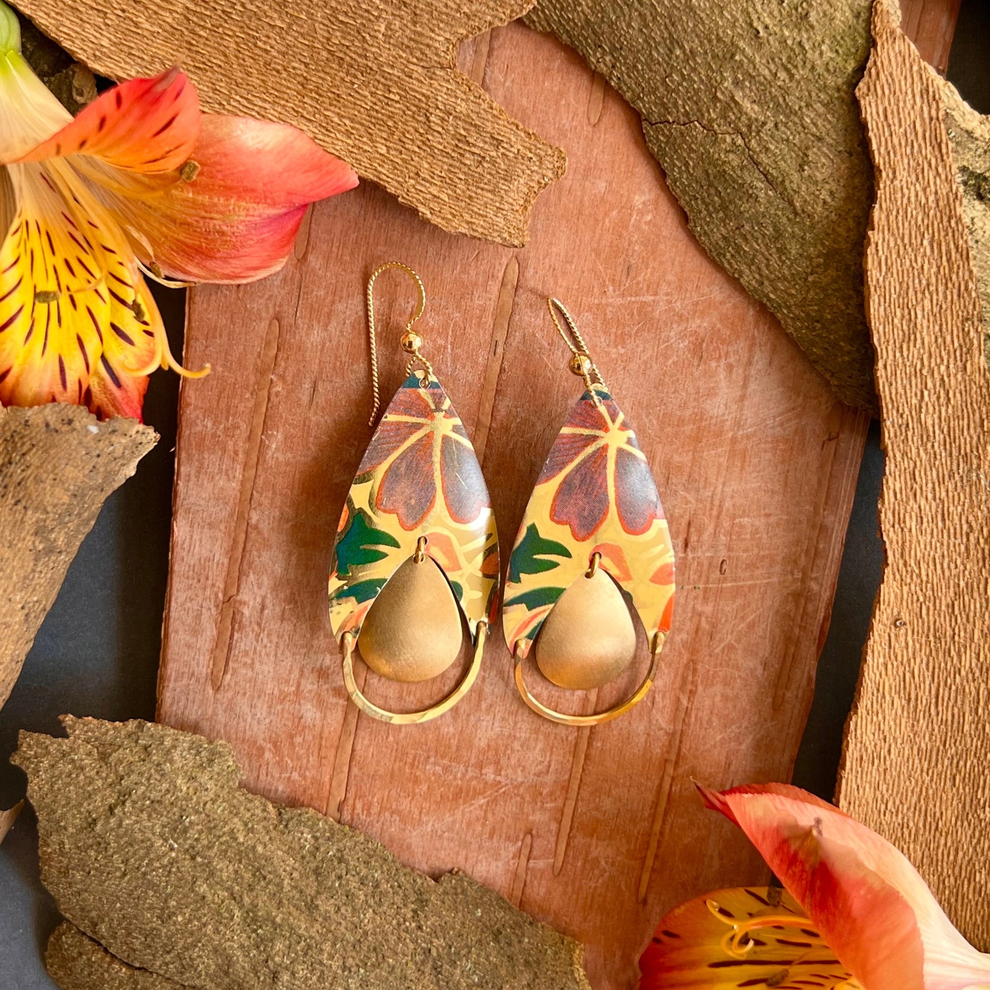 Flourish, Encircle Earrings