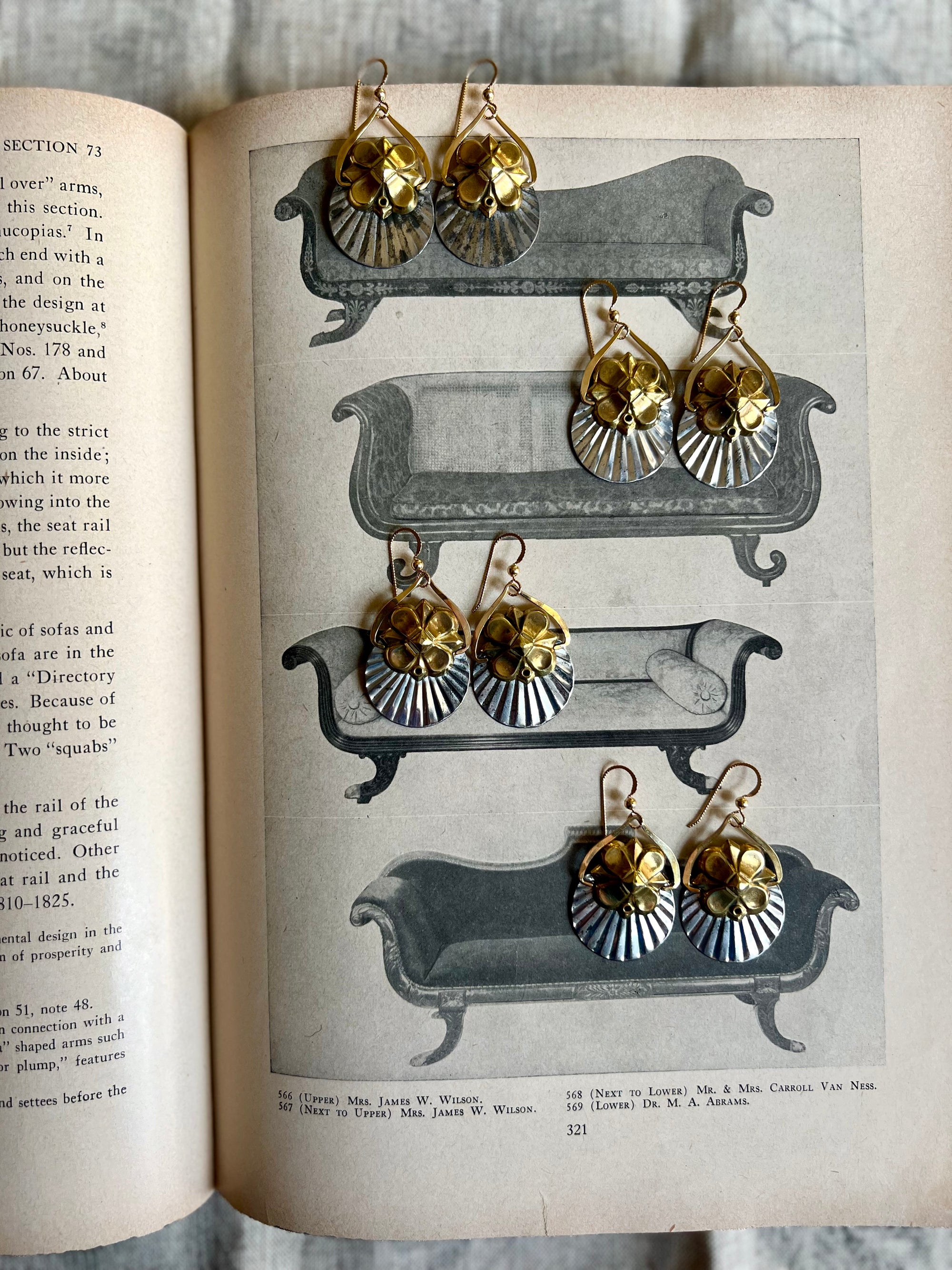 Meridienne Earrings ---