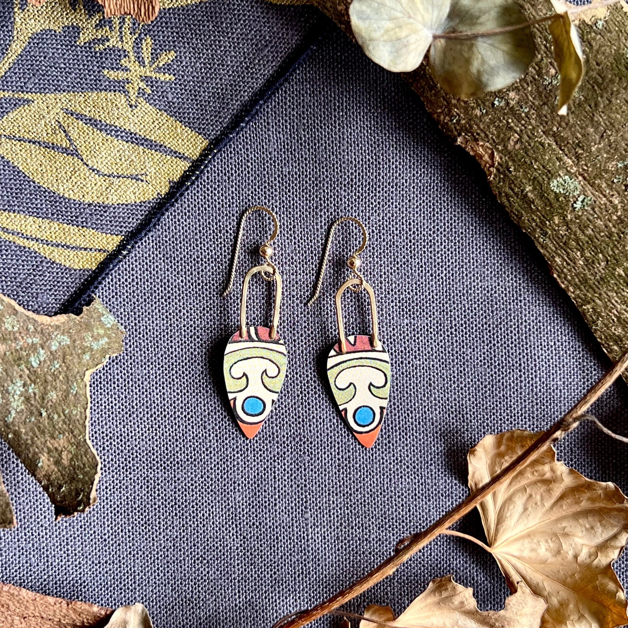 Nouveau, Pointe Earrings
