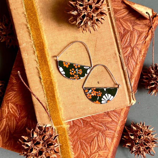 Midnight Half-Moon Hoops ---