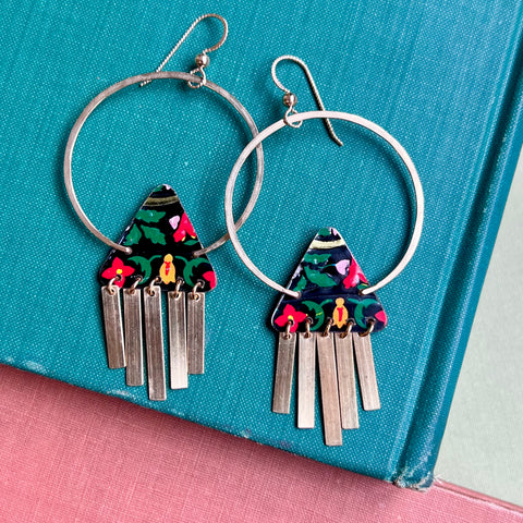 Primrose, Wind Chime Earrings