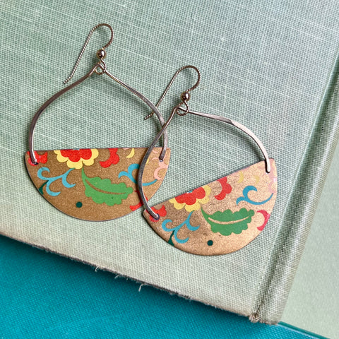 Sundown, Dollop Earrings Large 3