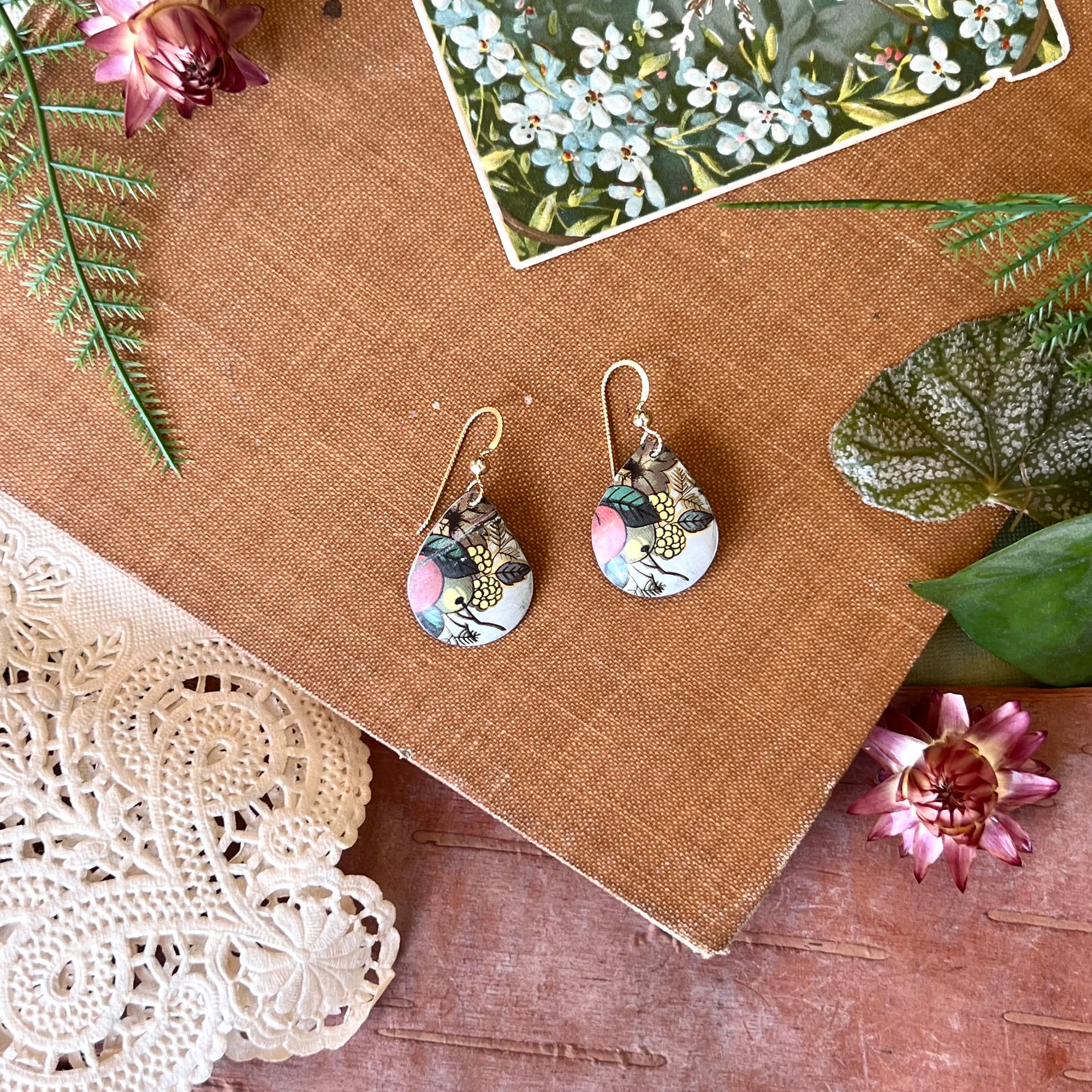 Teardrop Earrings #07