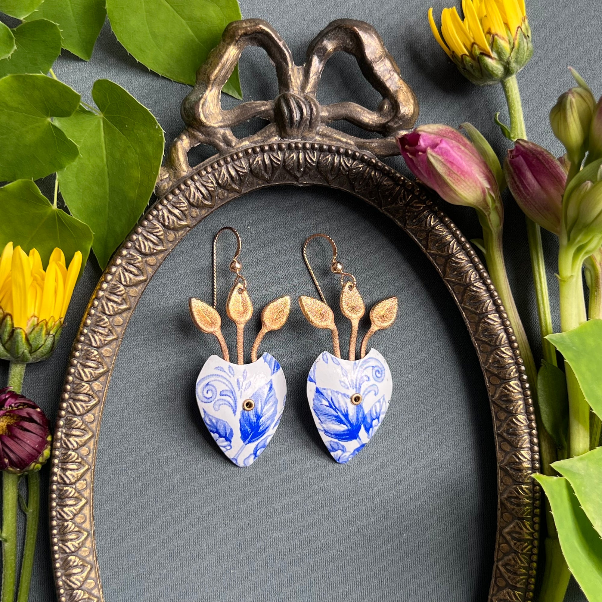Flower Vase Earrings 10