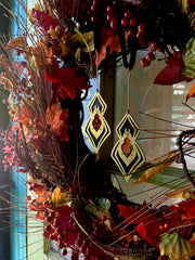Spider Ornament, Autumn Flame
