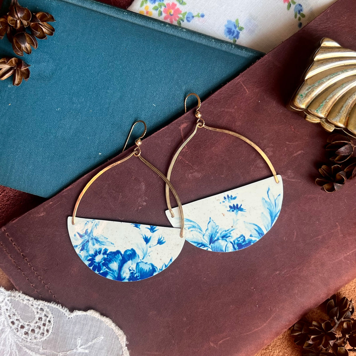 Azure Big Mama Earrings