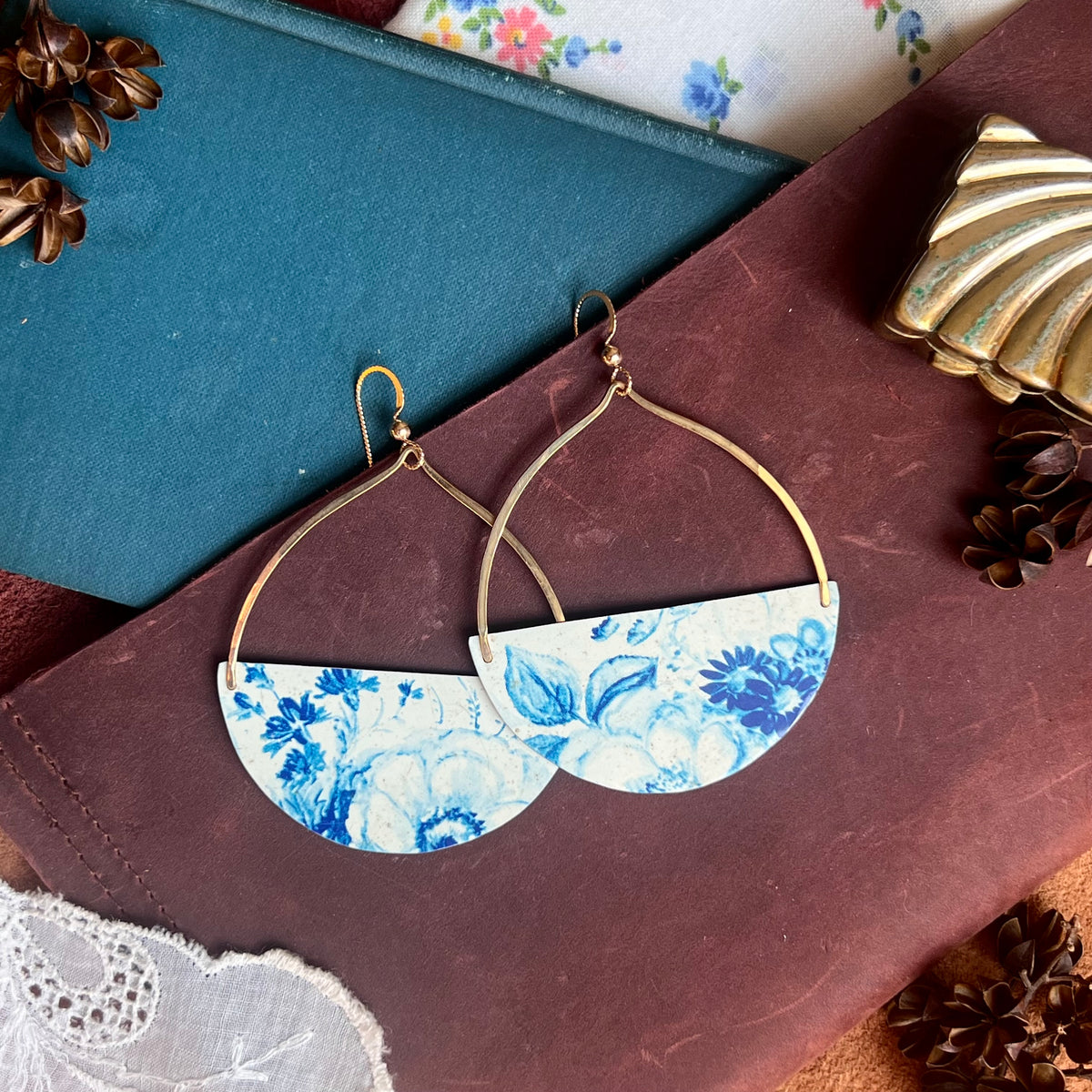 Azure Big Mama Earrings