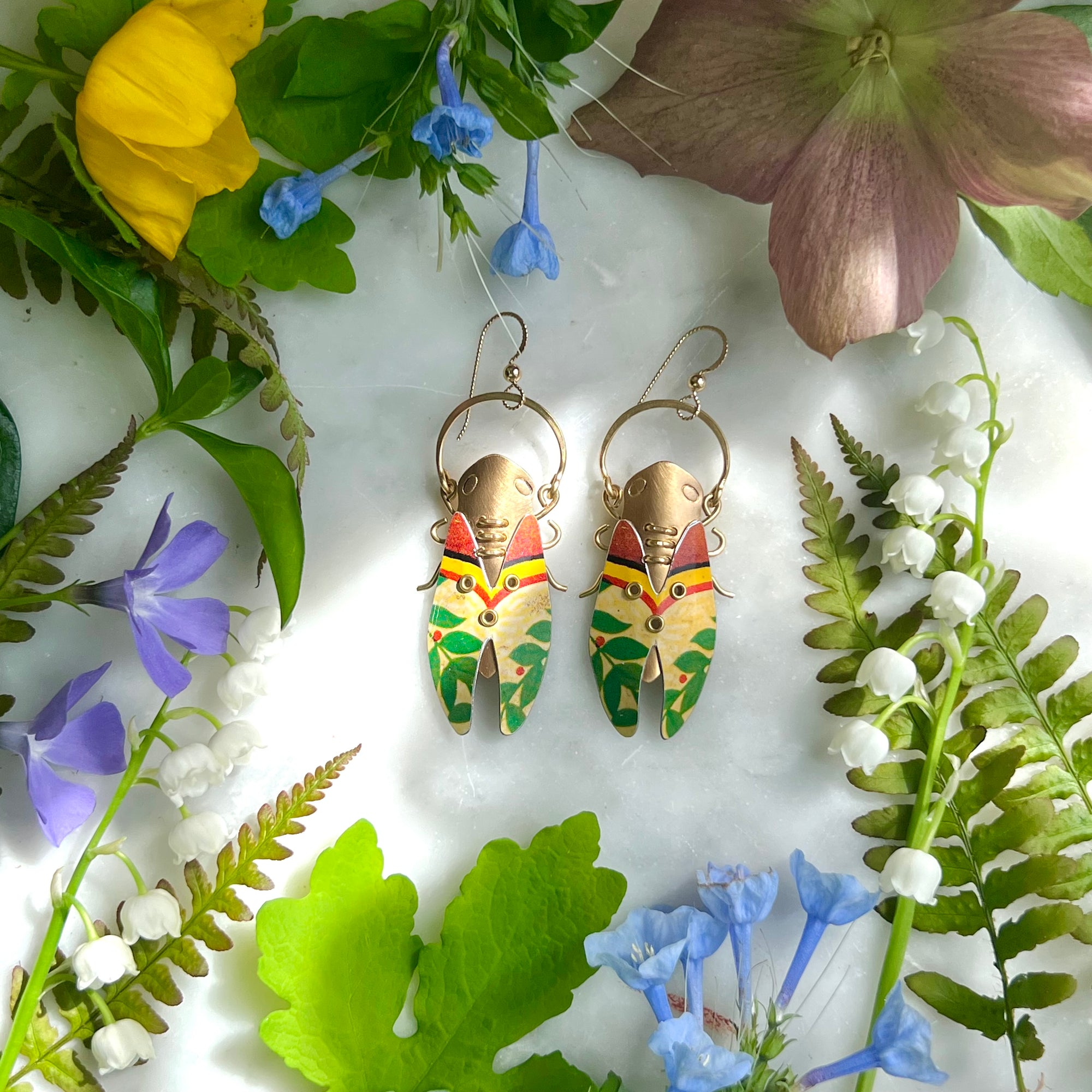 Cicada Earrings 8