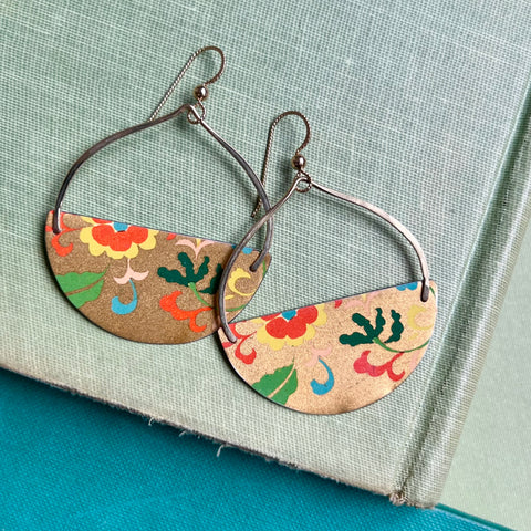 Sundown, Dollop Earrings Large 2