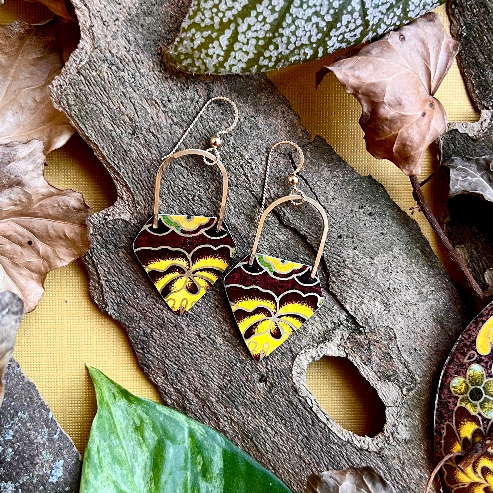 Canopy, Cloche Earrings, 1