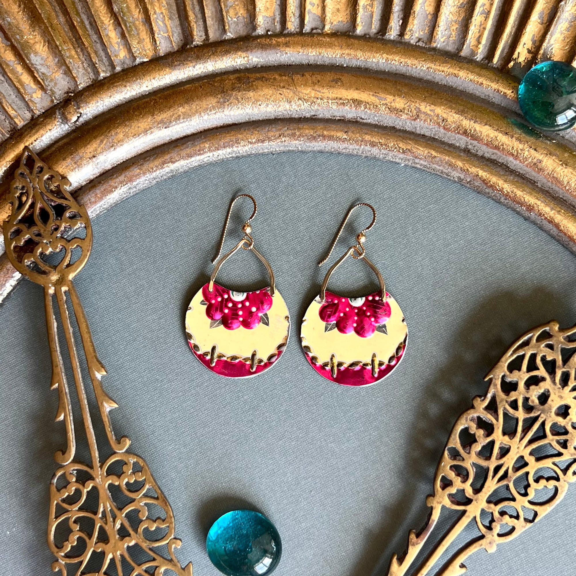 Sundar Plump Teardrop Earrings 2