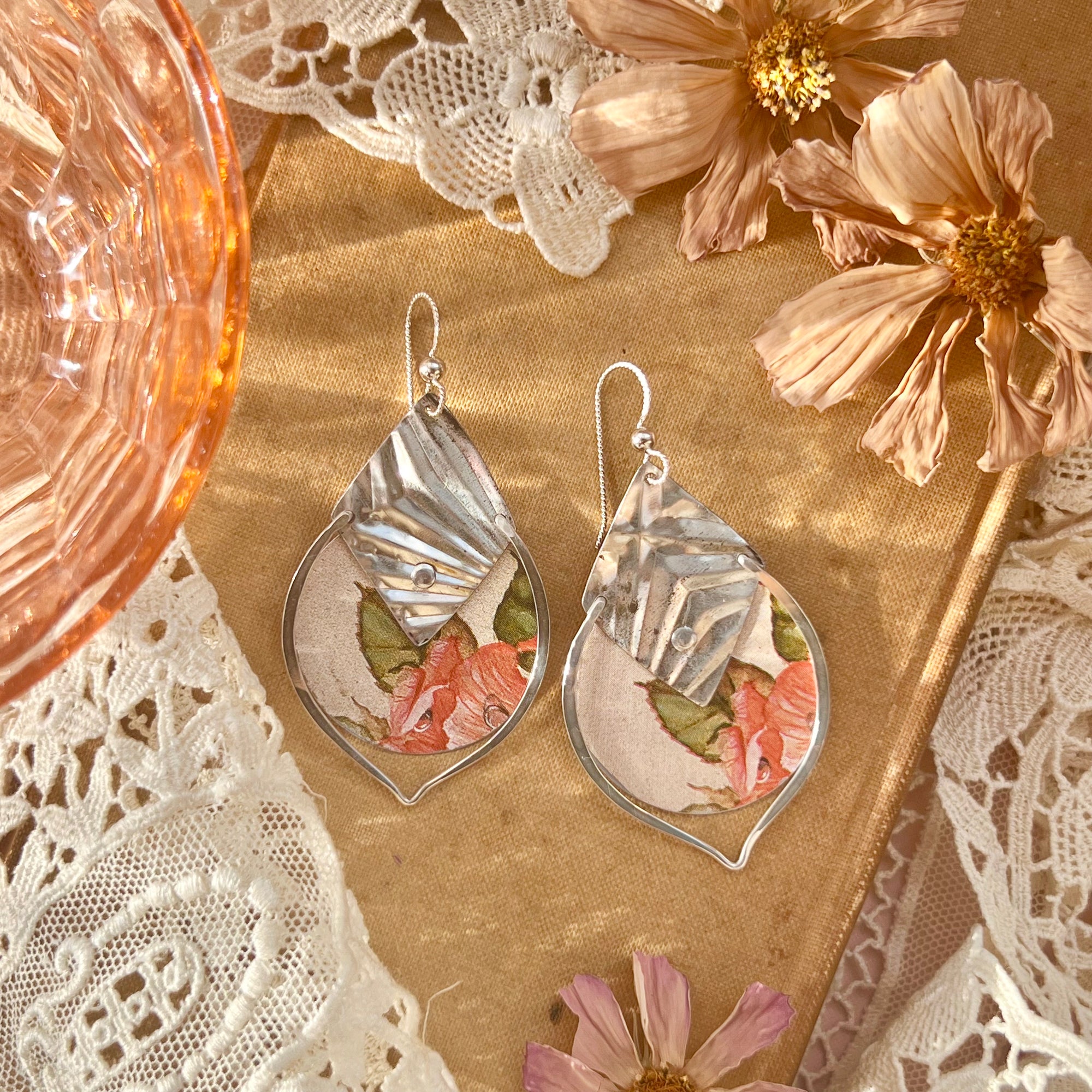 English Rose, Confection Earrings 5