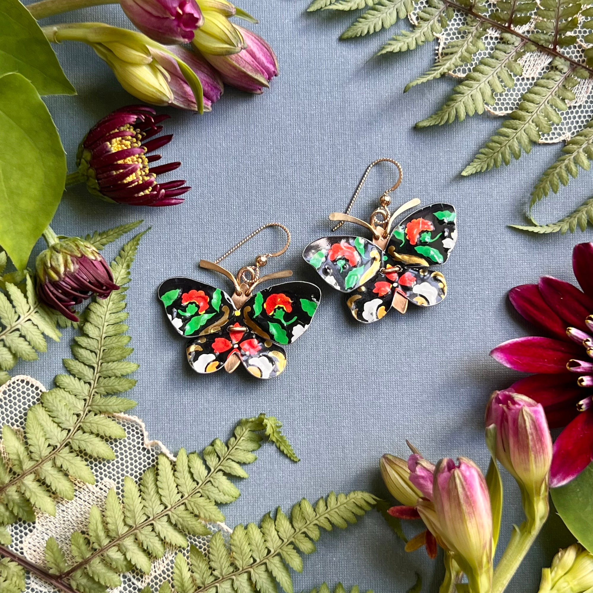 Butterfly Earrings, Petite 10