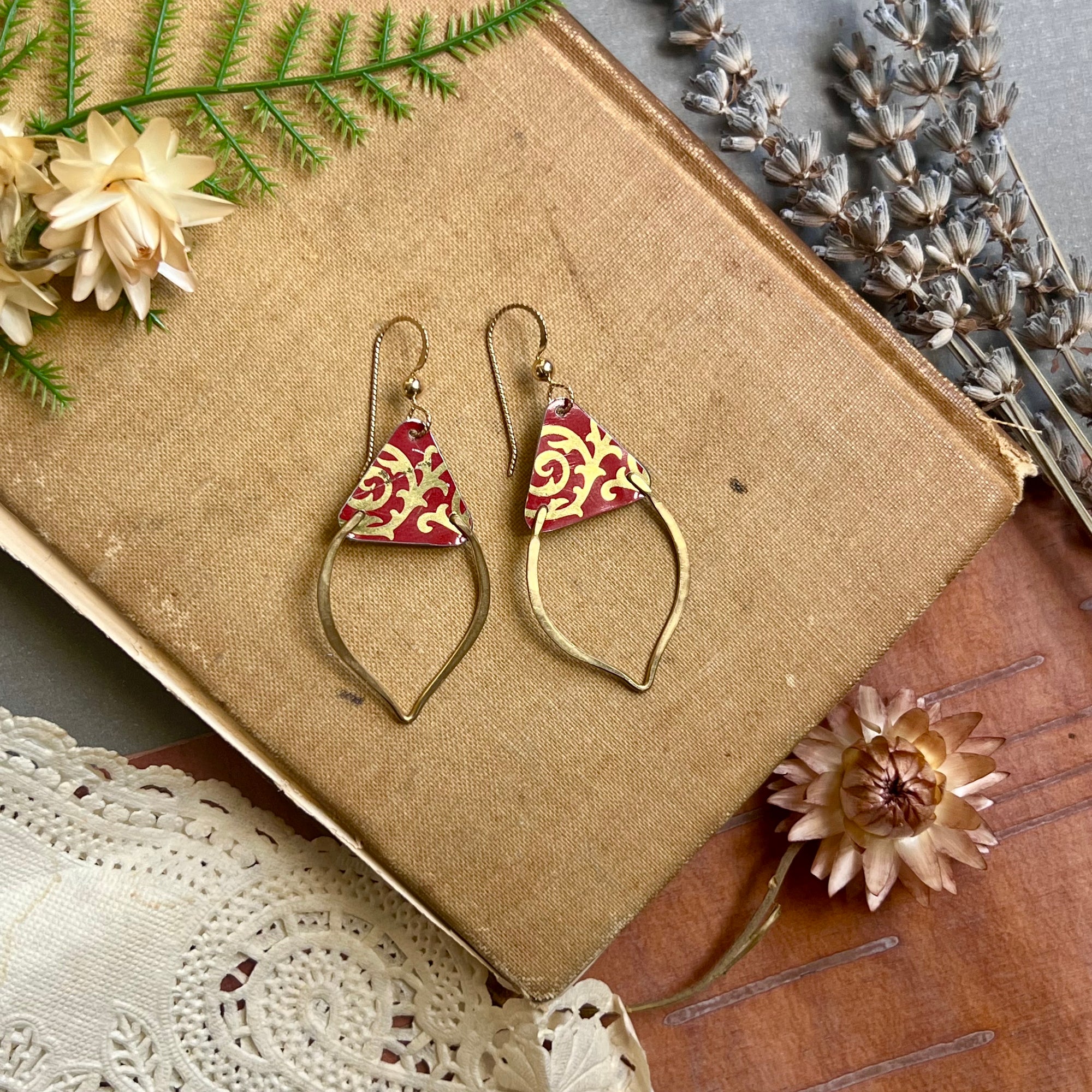 Henna, Mehndi Earrings