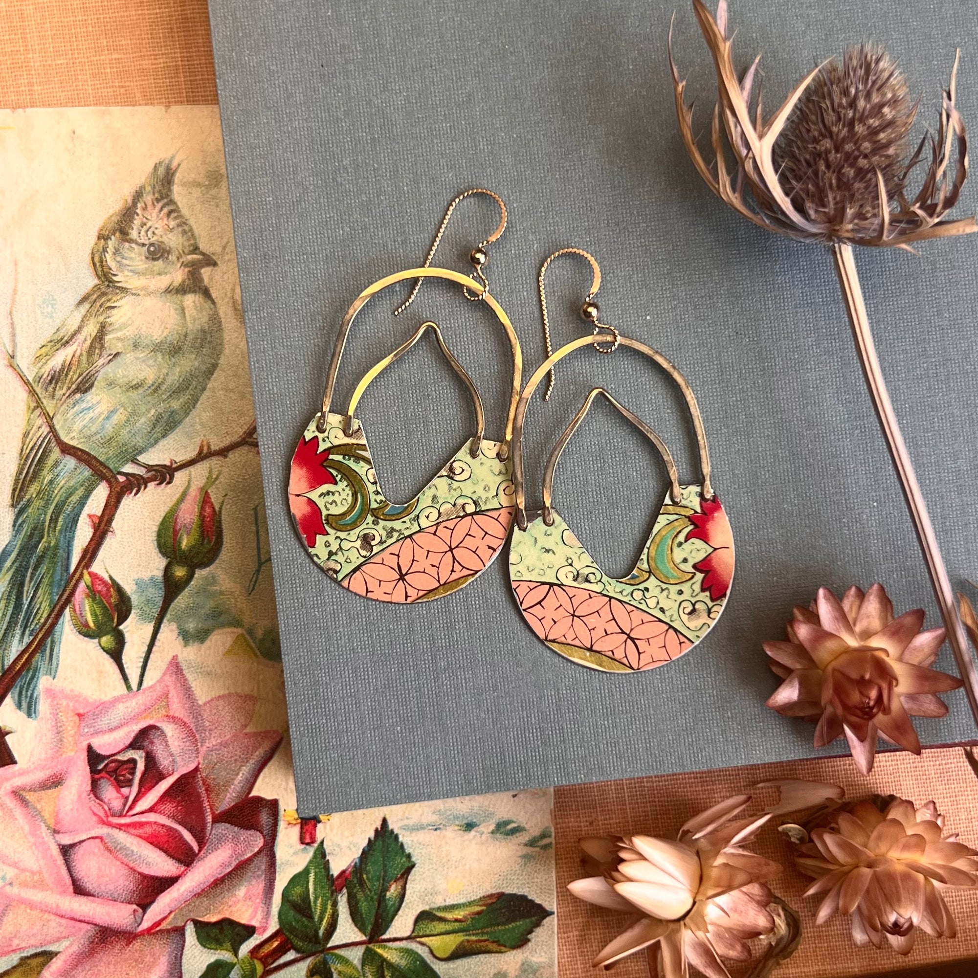 Minty Blush, Passage Earrings 2