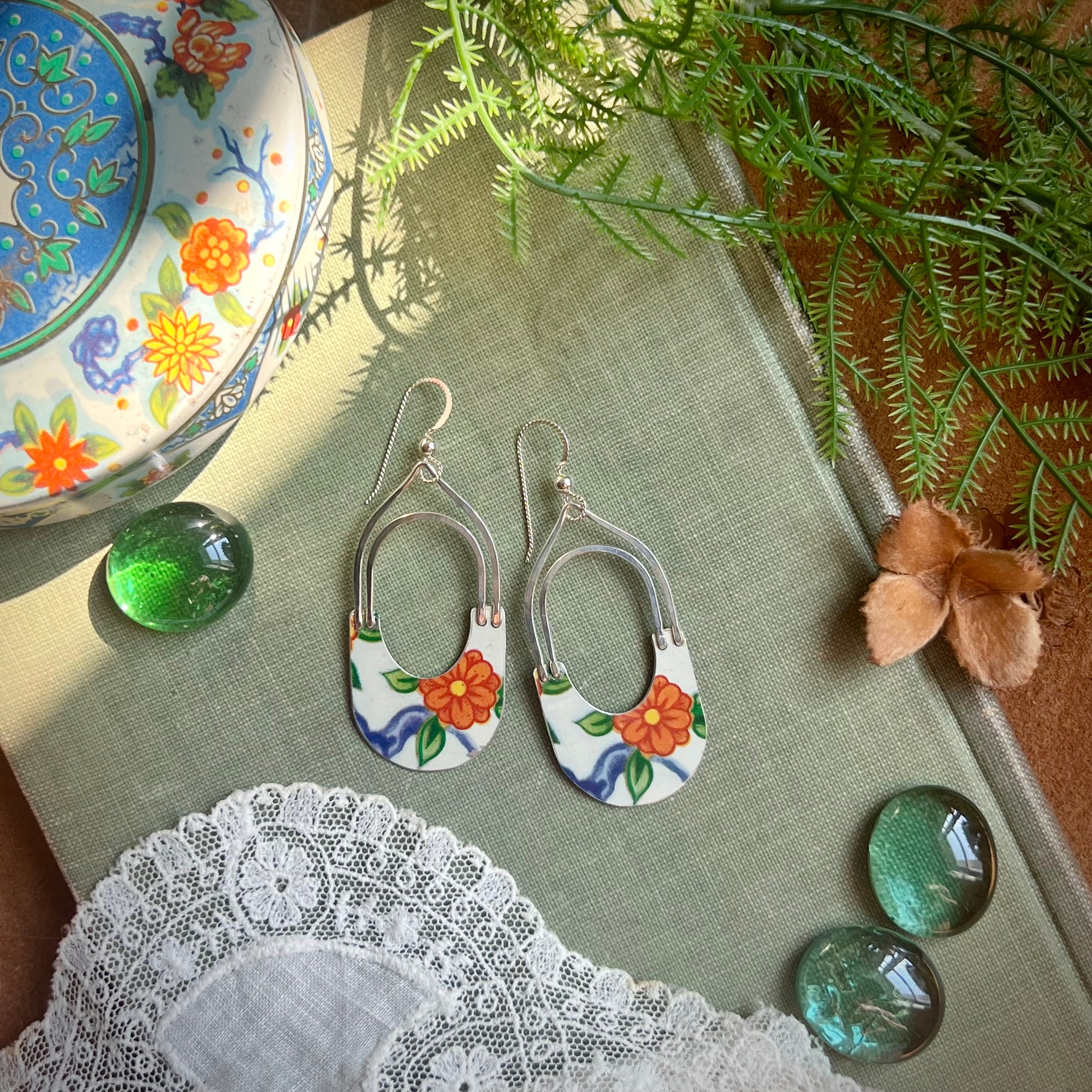 Flower Child Doorway Earrings 1 ---