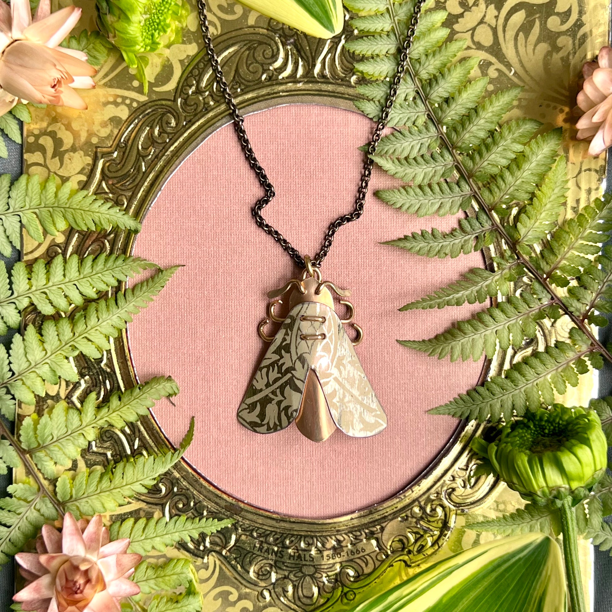 Moth Necklace, Large 1