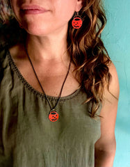 Jack O' Lantern Earrings